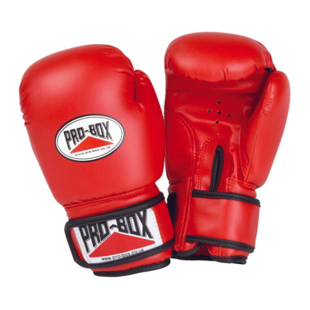 Pro-Box Kids Base Spar Boxing Gloves Red