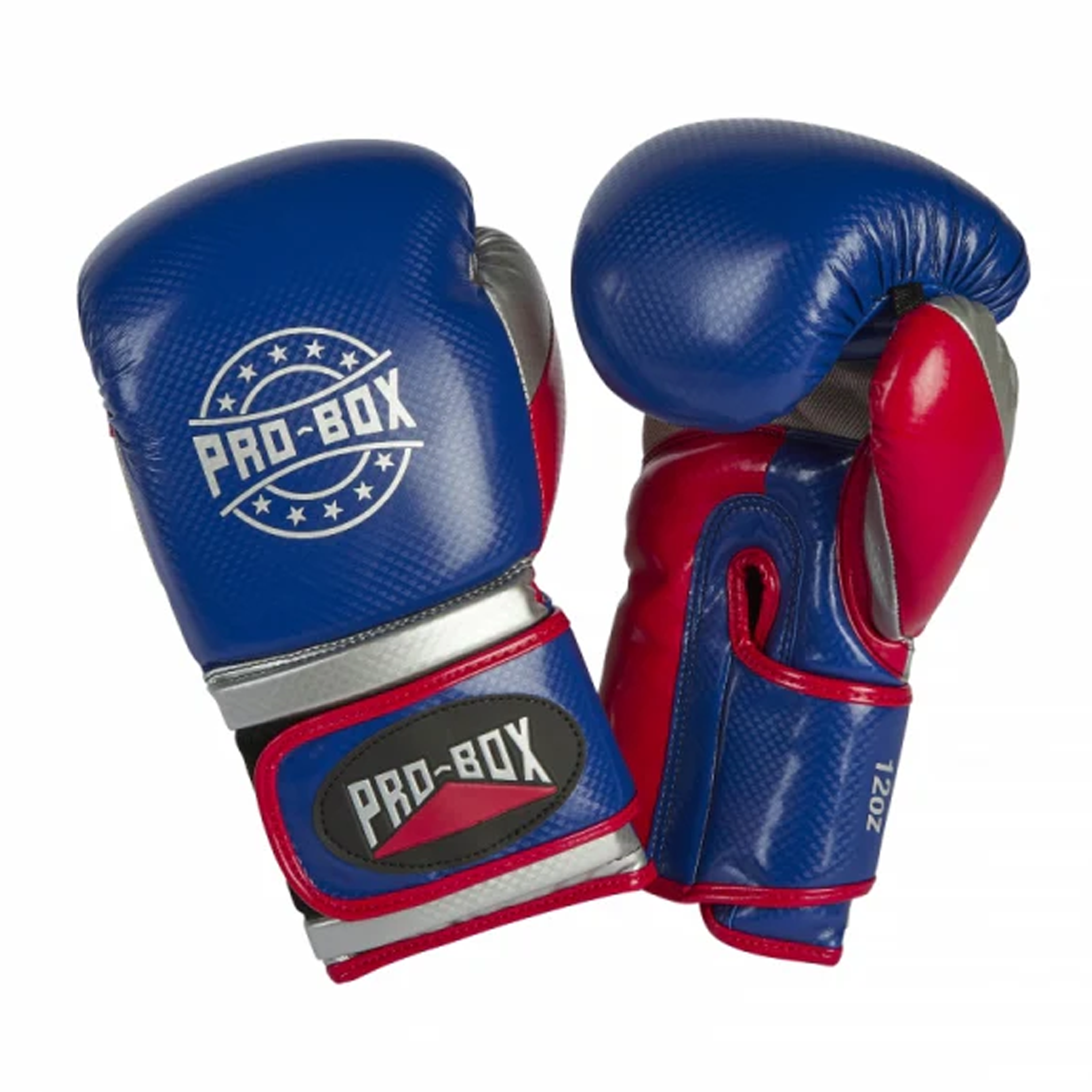 Pro-Box Champ Spar Boxing Gloves blue red silver