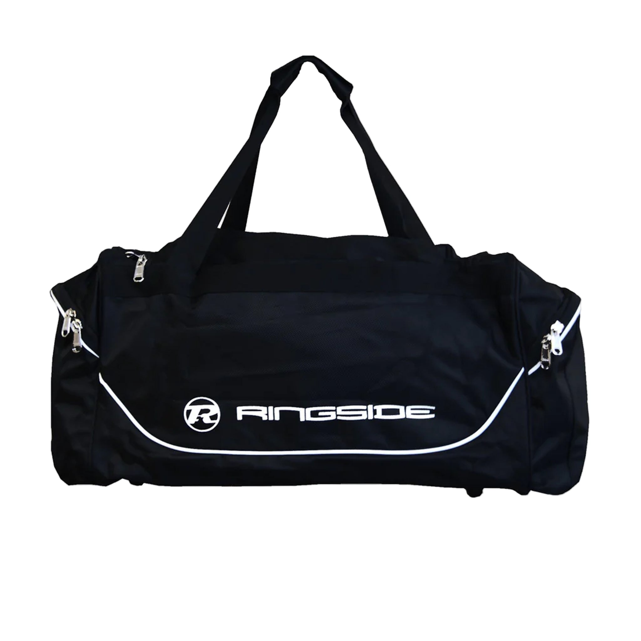 Ringside Club Gym Bag black with white ringside logo