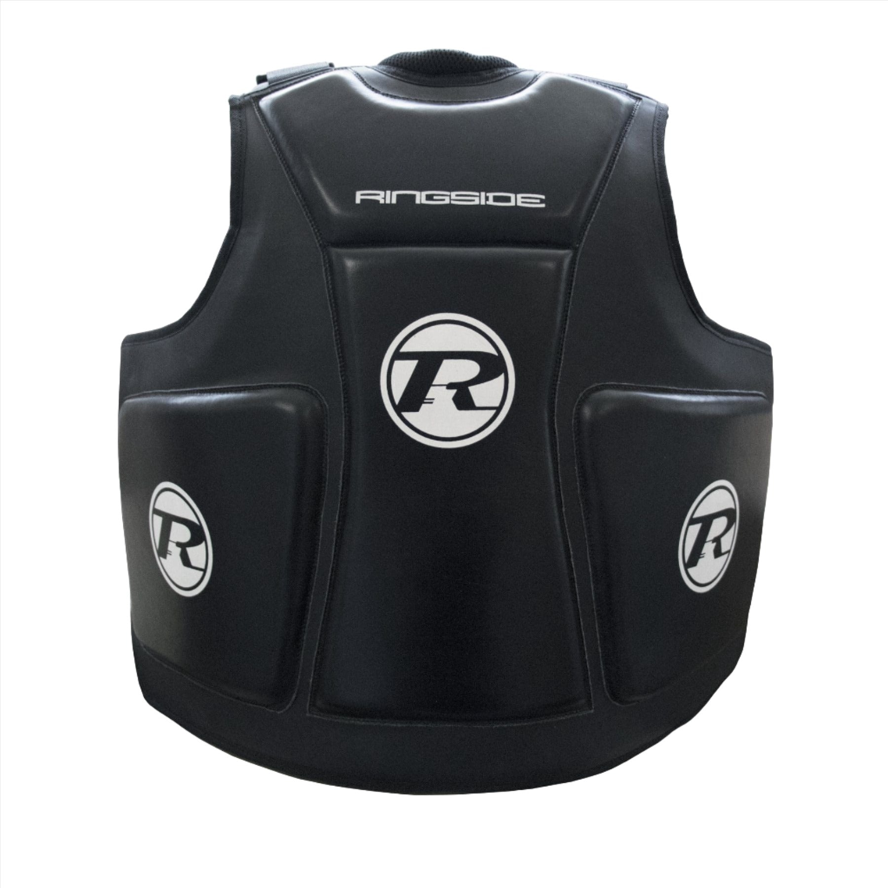 Ringside G1 Coaches Body Protector Black with White Ringside logo