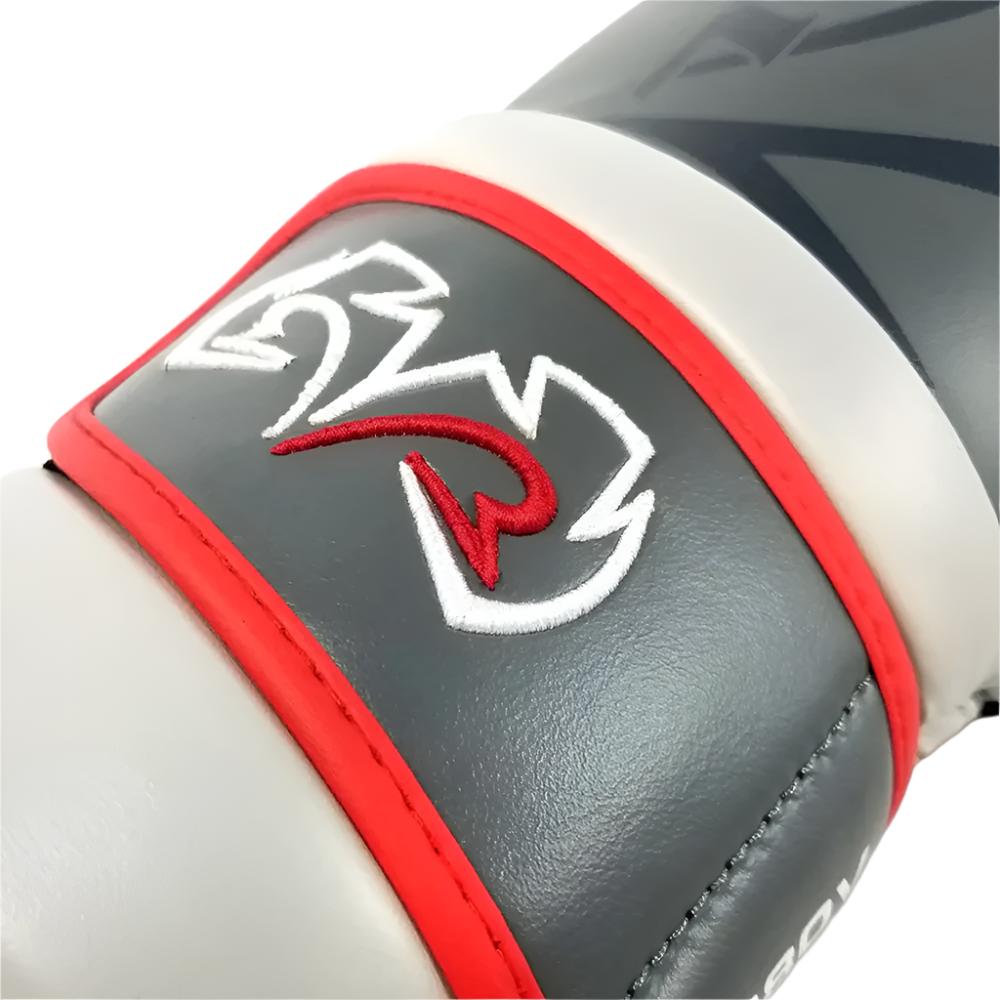 Rival RS80V Sparring Gloves grey with white and red