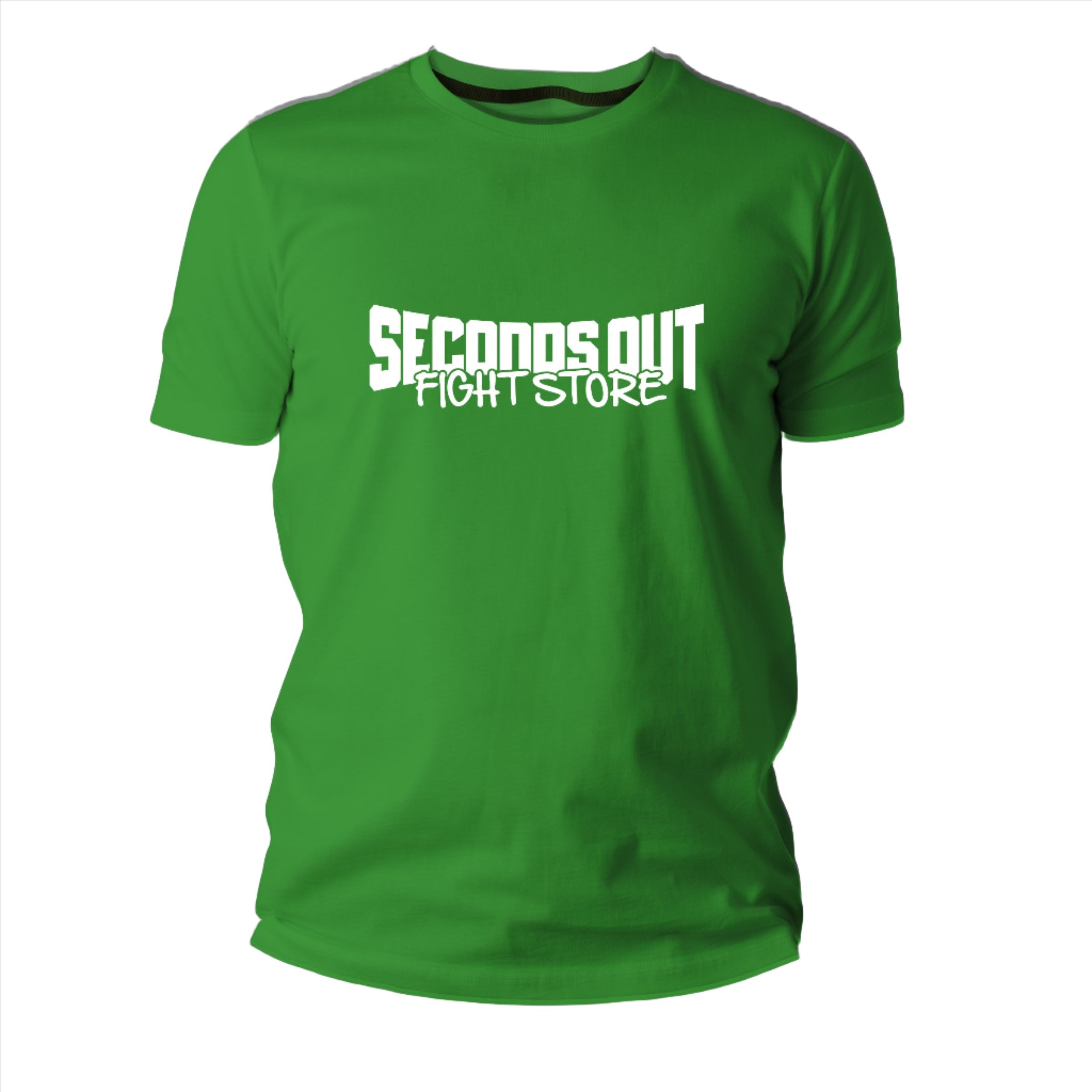 Seconds Out Home T-Shirt Green and White
