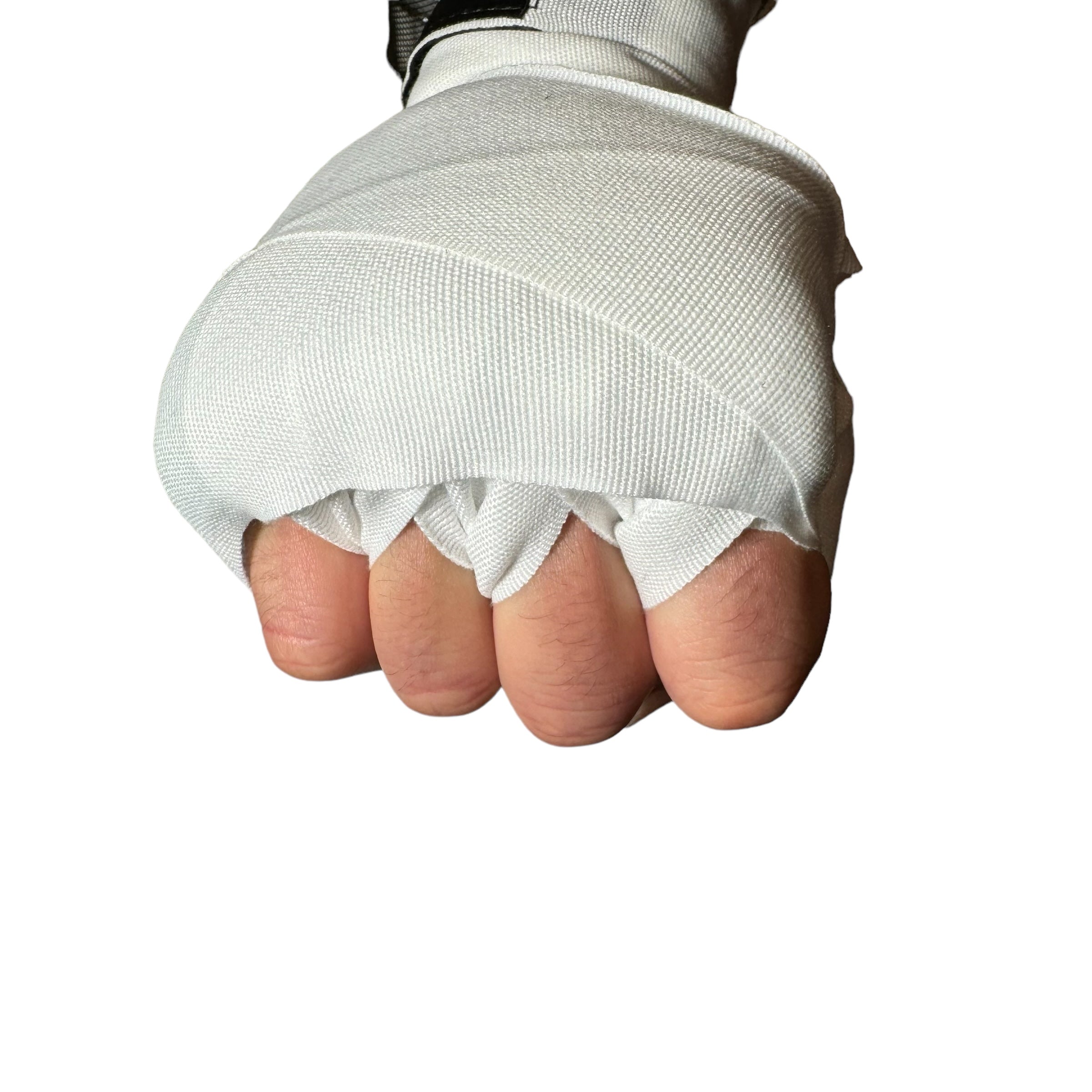 skulltec gel knuckle pads green fully covered with hand wrap