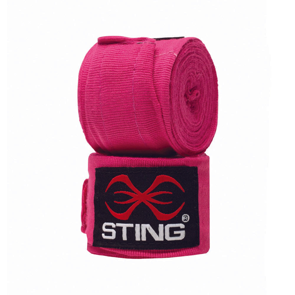 Sting 4.5m Hand Wraps Pink