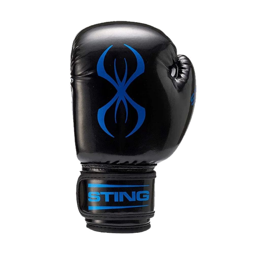 Sting Arma Junior Boxing Gloves Black Blue