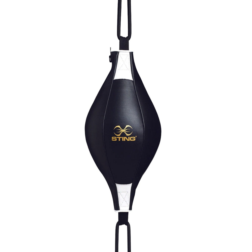Sting Floor to Ceiling black with gold Sting logo
