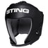 Sting Orion Open Face Head Guard Black