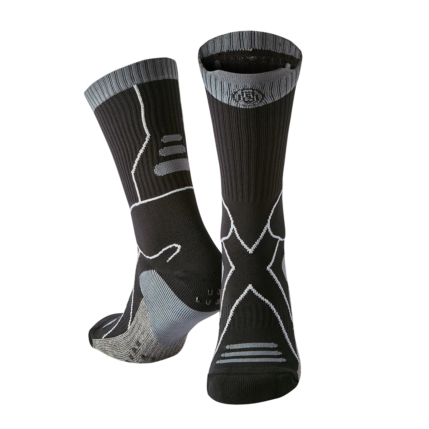 Suzi Wong X-Sole Grip Boxing Socks Black