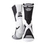 Suzi Wong X Sole Boxing Socks Black and White with white Suzi Wong logo and text