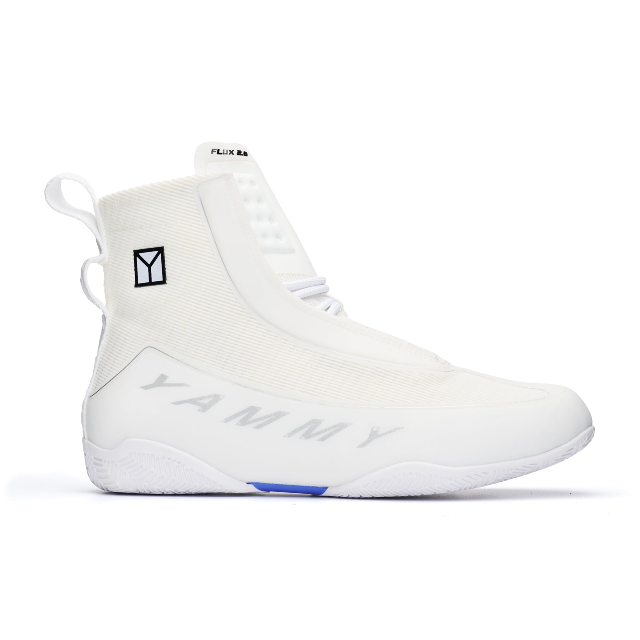 Yammy Flux Mid 2.0 Boxing Boots White X-Ray