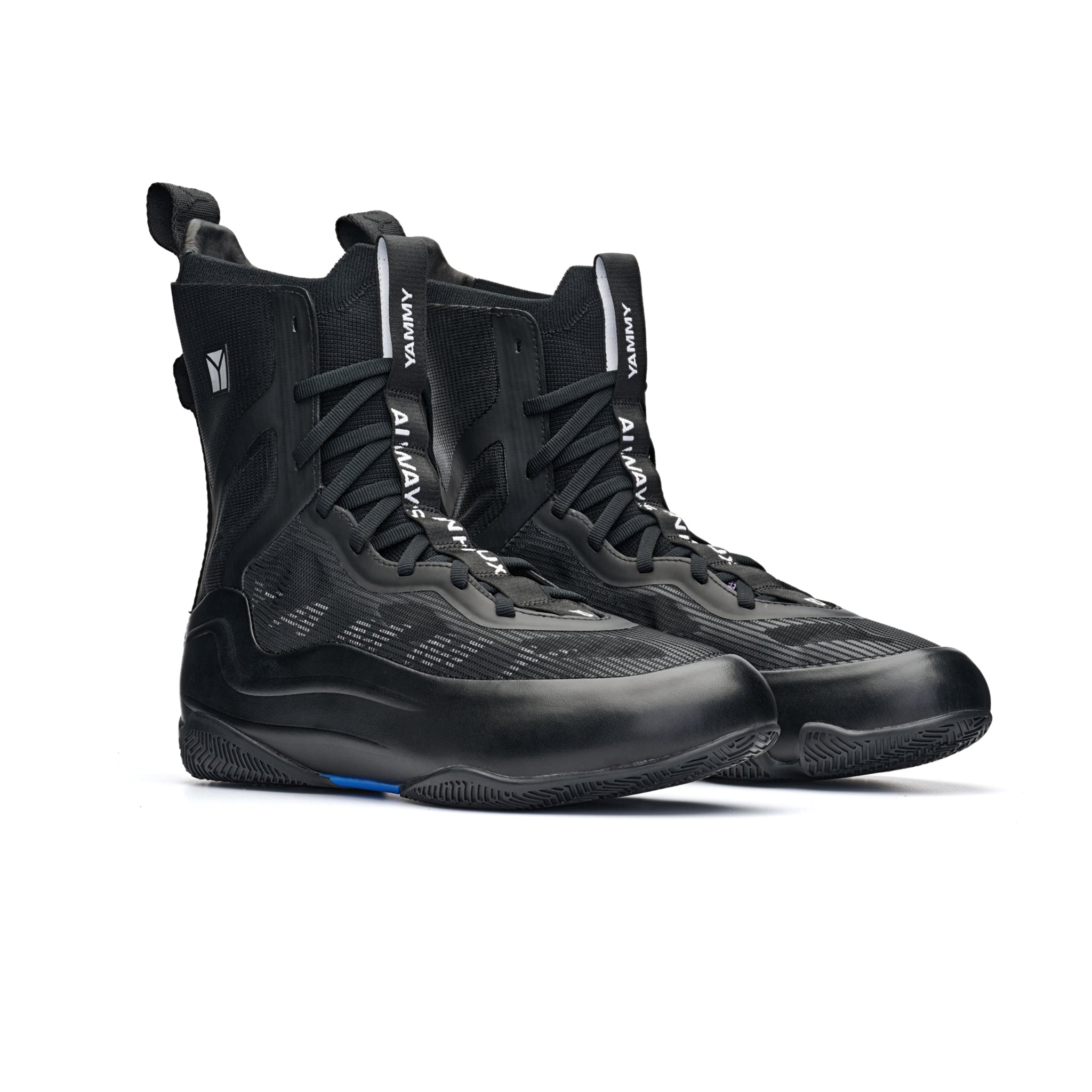 Yammy Neo High Top Boxing Boots Black
