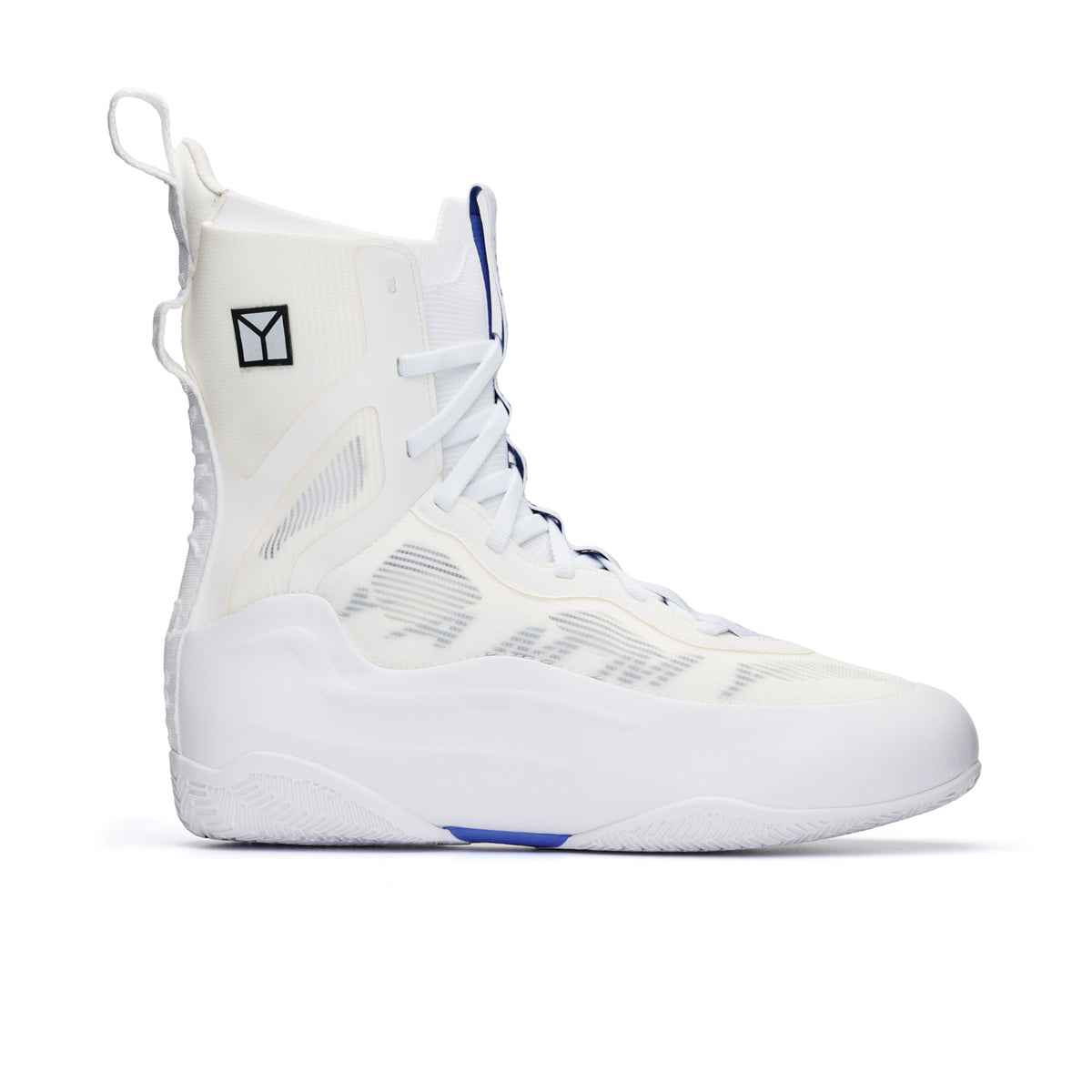 Yammy Neo High Top Boxing Boots White