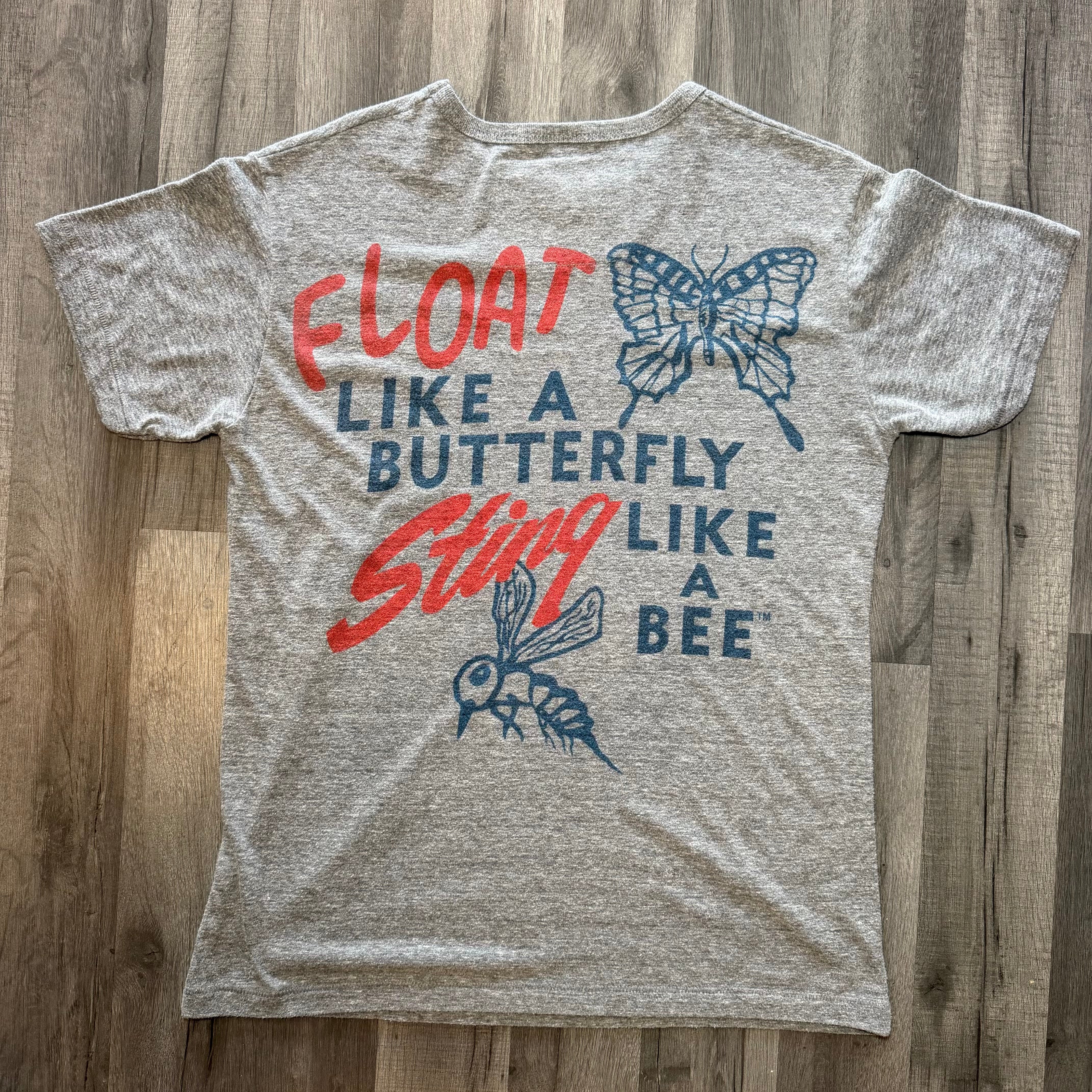Roots of Fight Muhammad Ali - Float Like a Butterfly T-Shirt (Size Small)