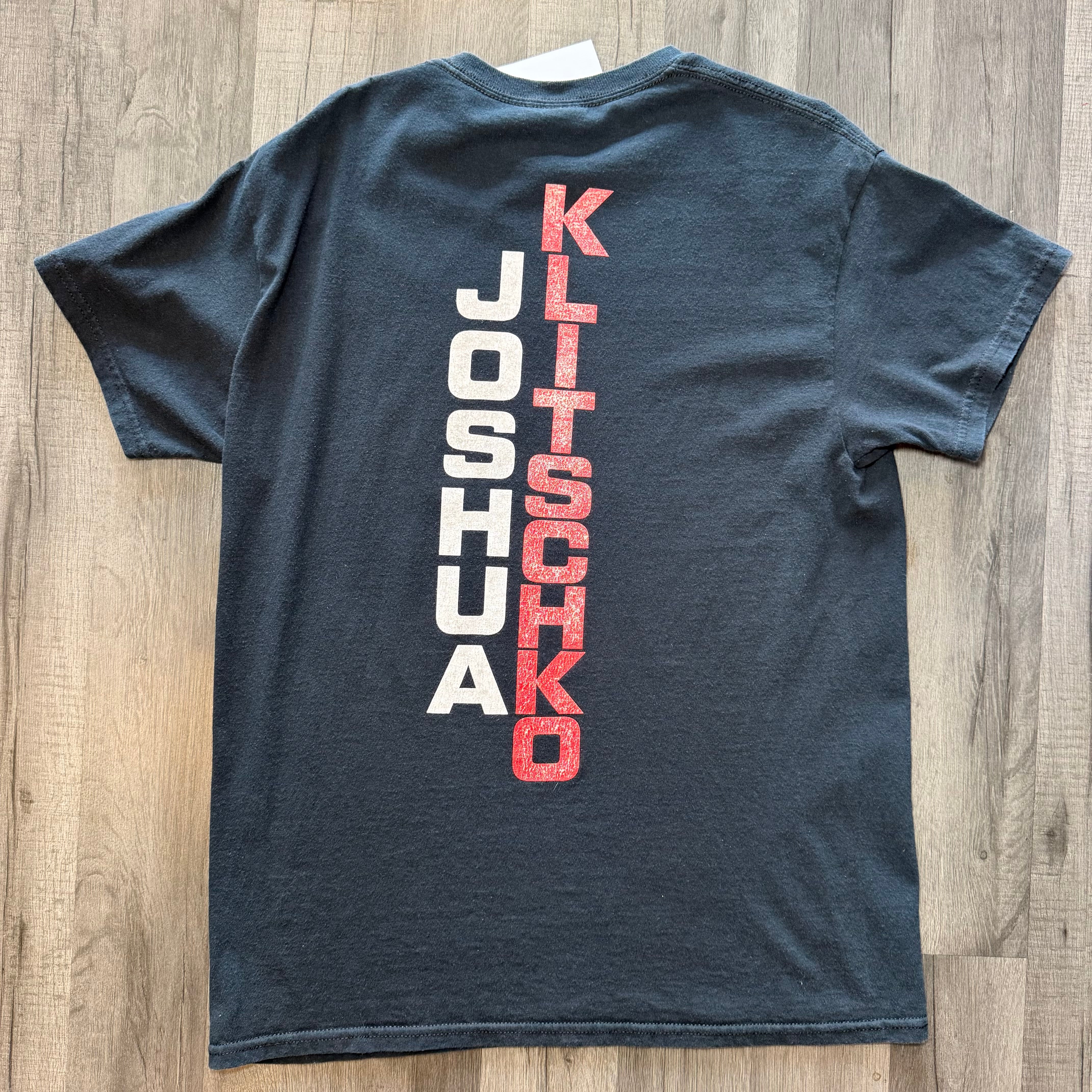 Joshua vs Klitschko Fight T-Shirt (Size Medium)
