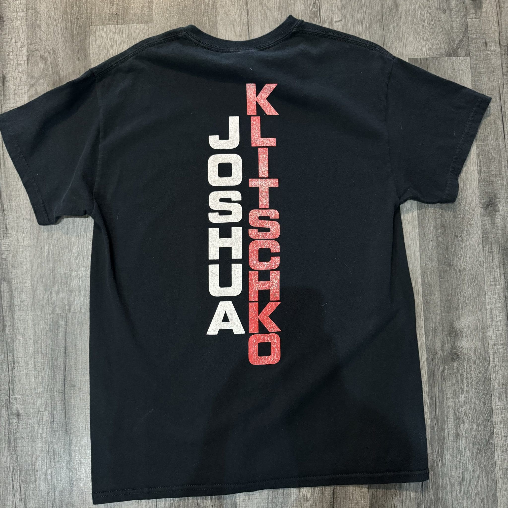 Anthony Joshua Vs Wladimir Klitschko T-Shirt - Medium