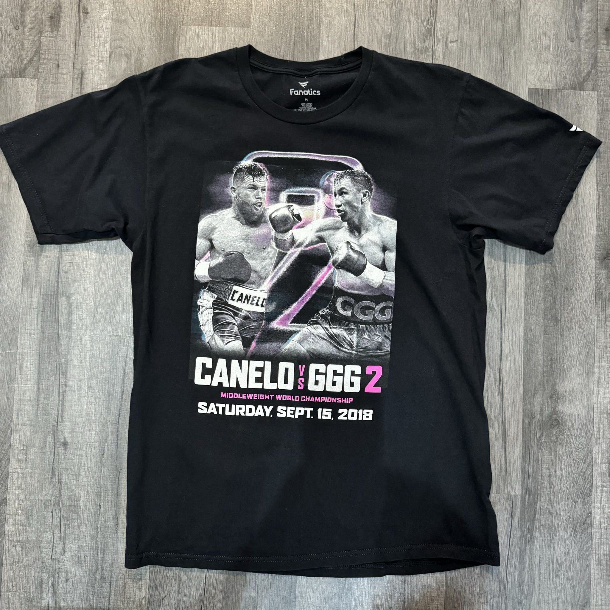 Canelo vs GGG T-Shirt Medium – Seconds Out Fight Store