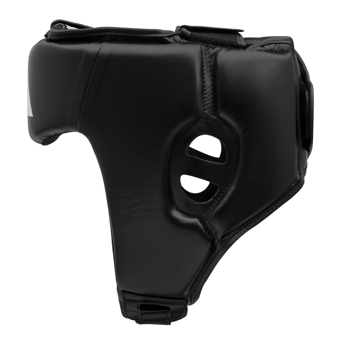 adidas iba training head guard black open face design side view