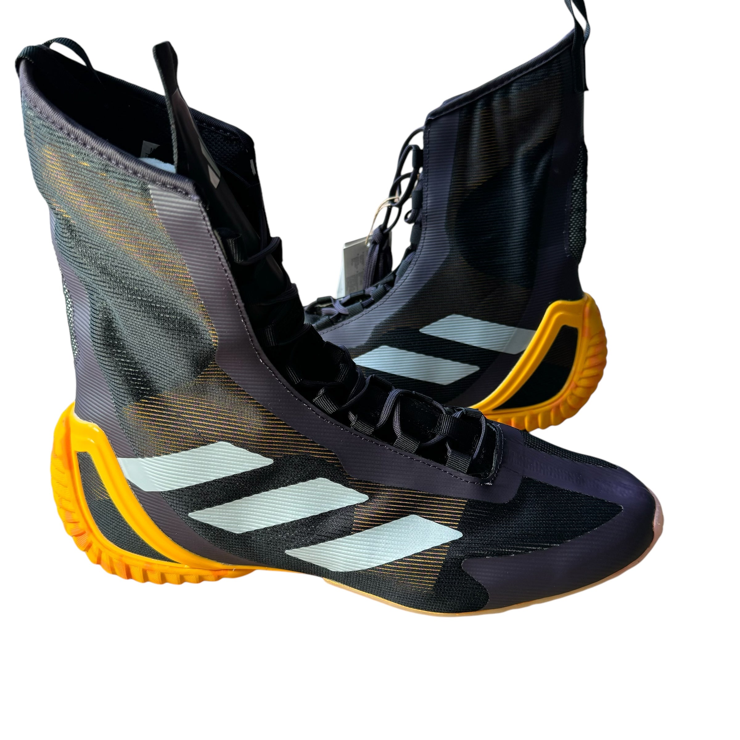 adidas speedex ultra boxing boots black yellow