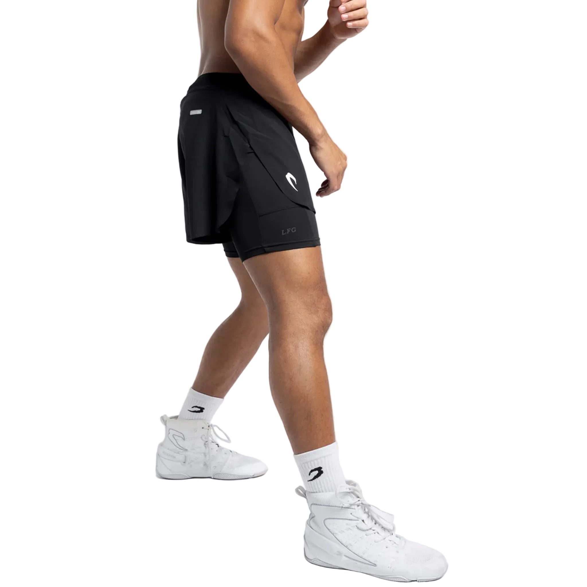 BOXRAW Tunero 2-in-1- Shorts Black