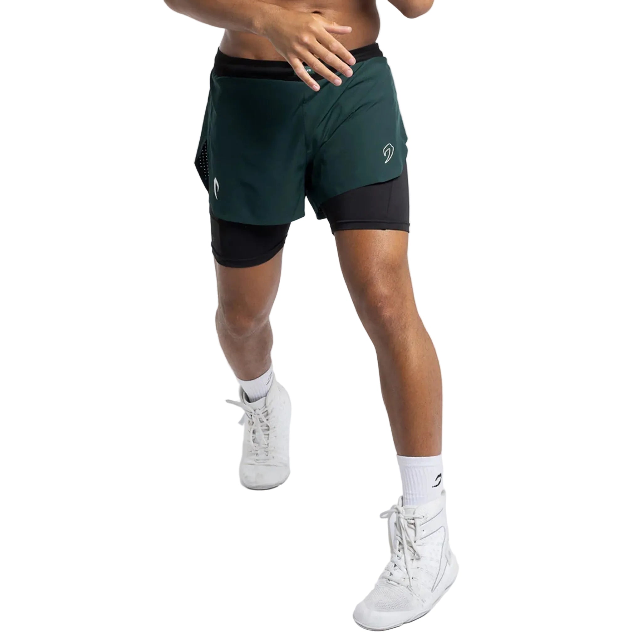 BOXRAW Tunero 2-in-1 Shorts green