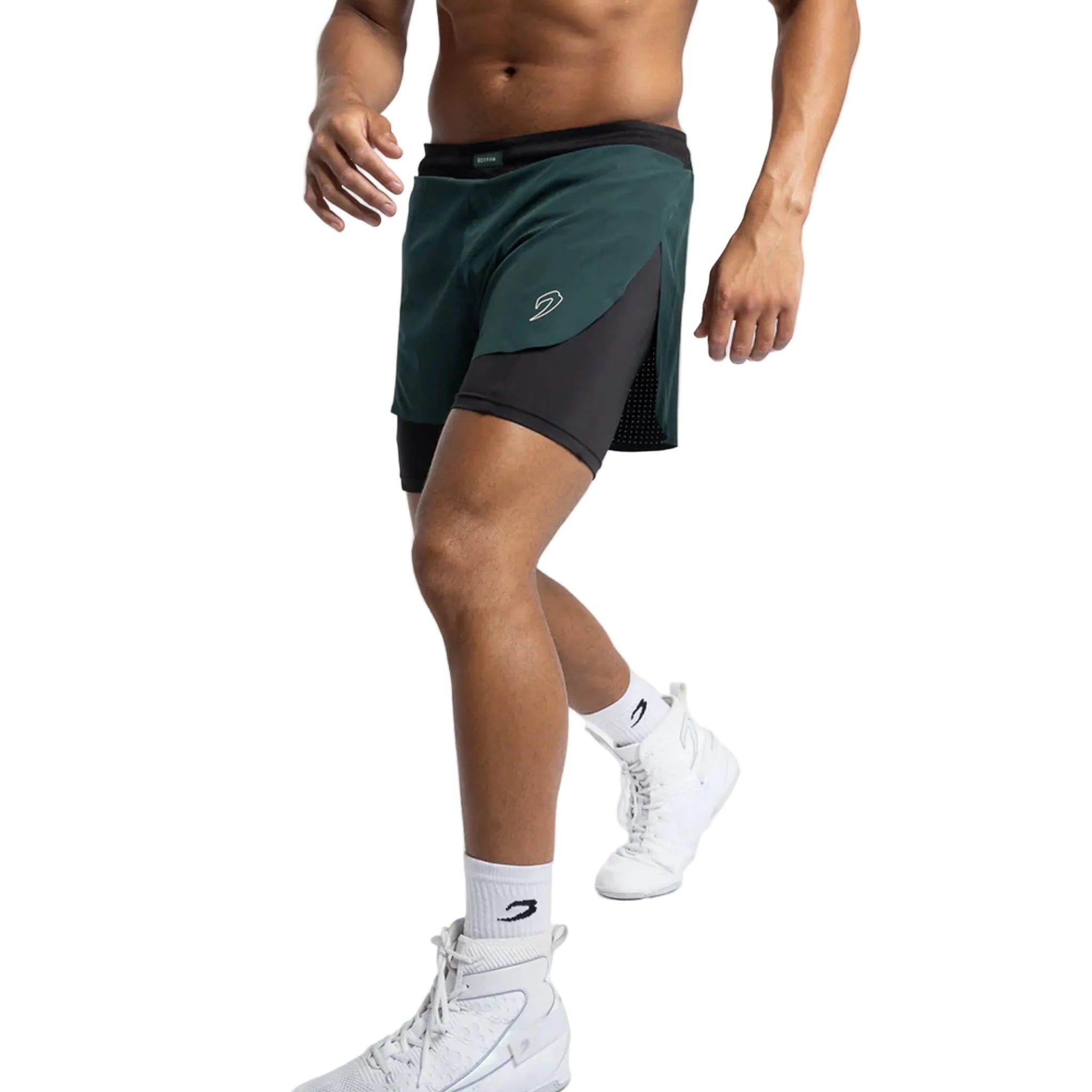 BOXRAW Tunero 2-in-1 Shorts green
