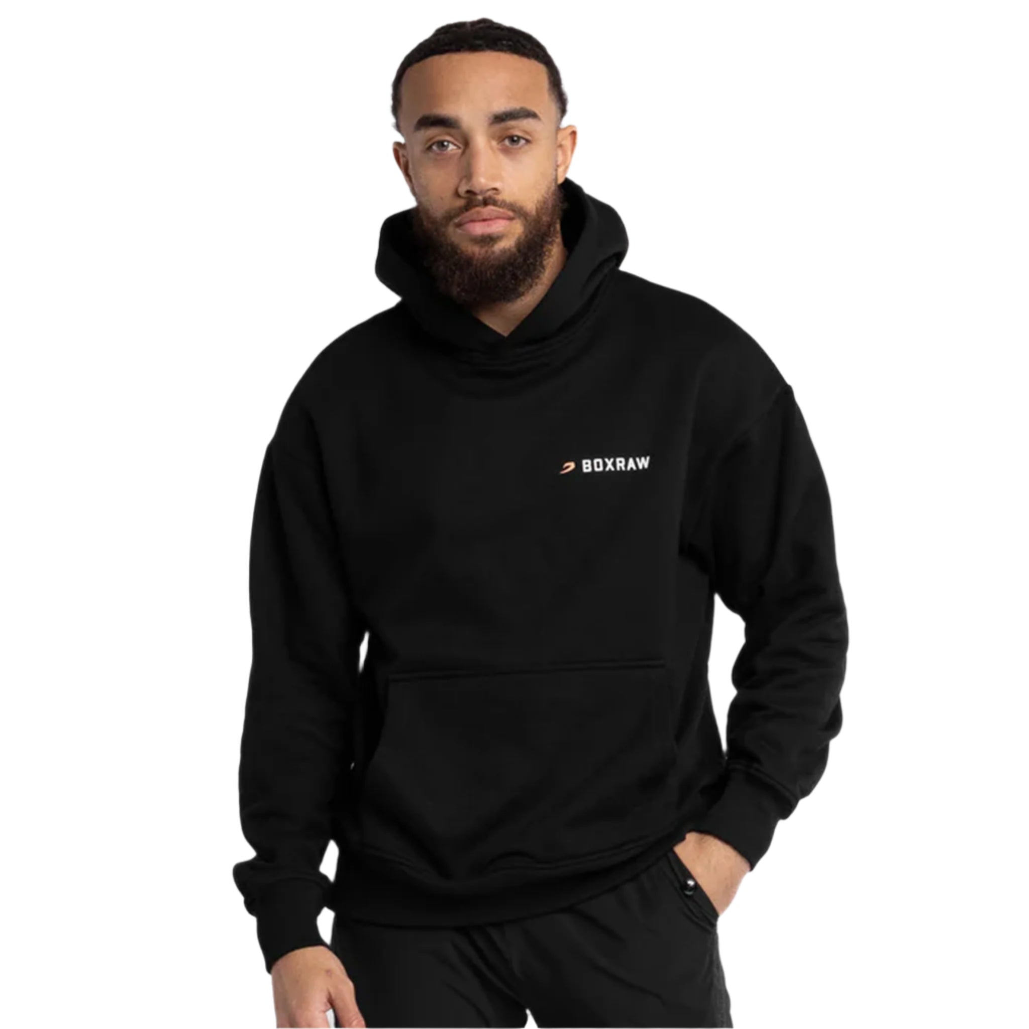 BOXRAW We Don't Play Boxing Oversized Hoodie - Main Image