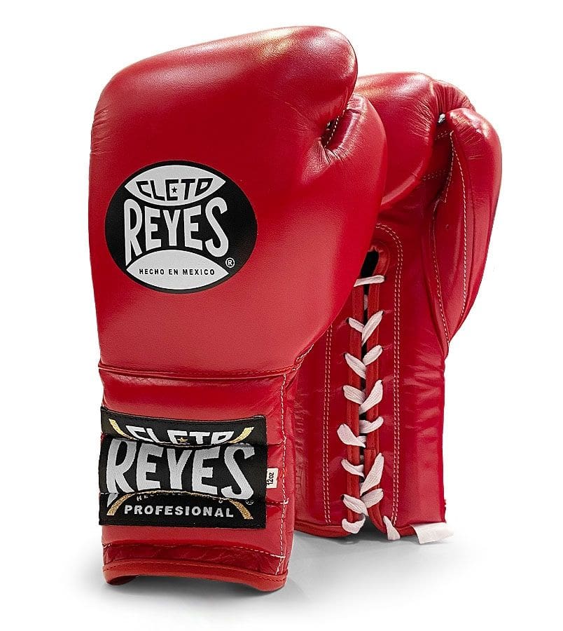 cleto reyes lace sparring gloves red