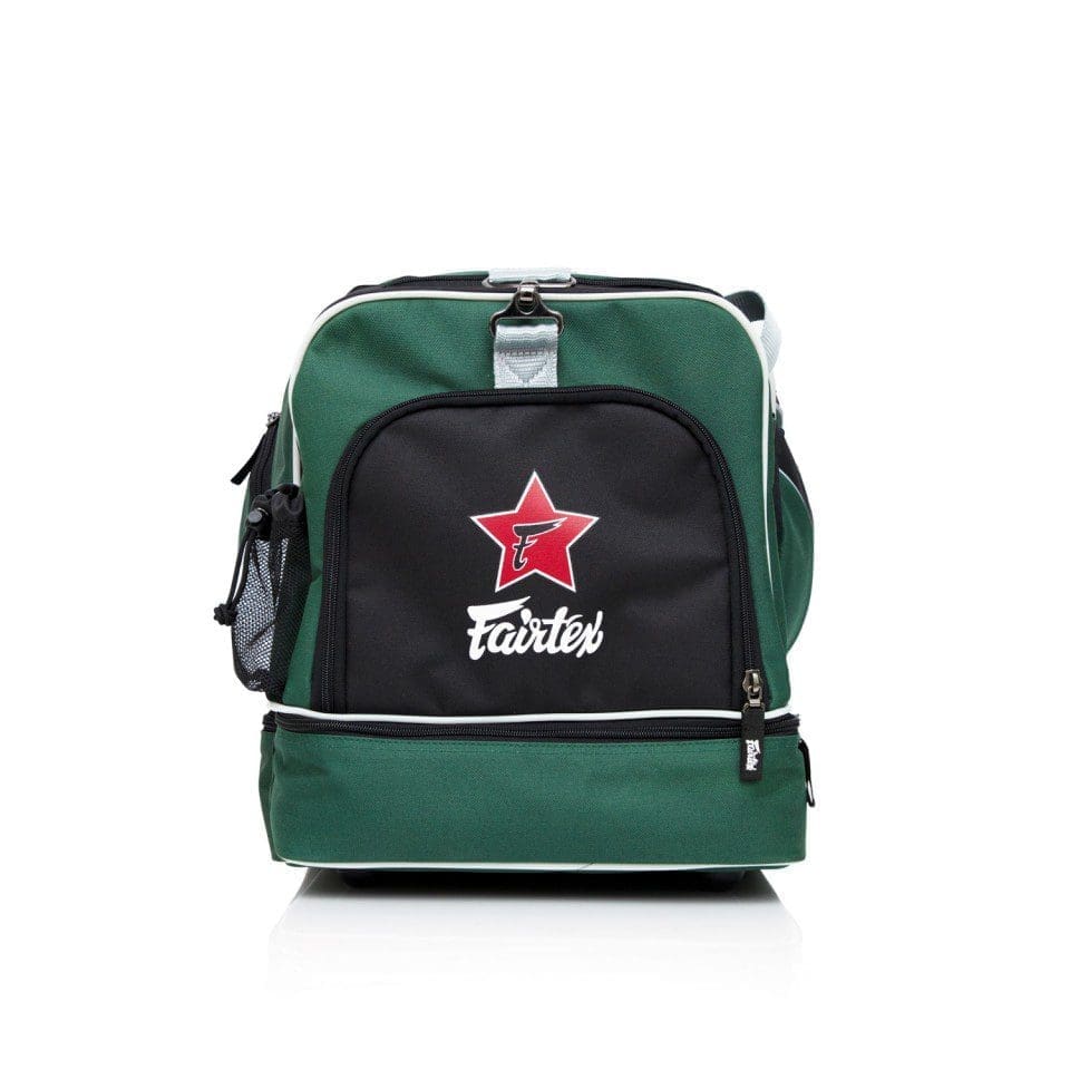 Fairtex Heavy Duty Gym Bag Green Black BAG 2