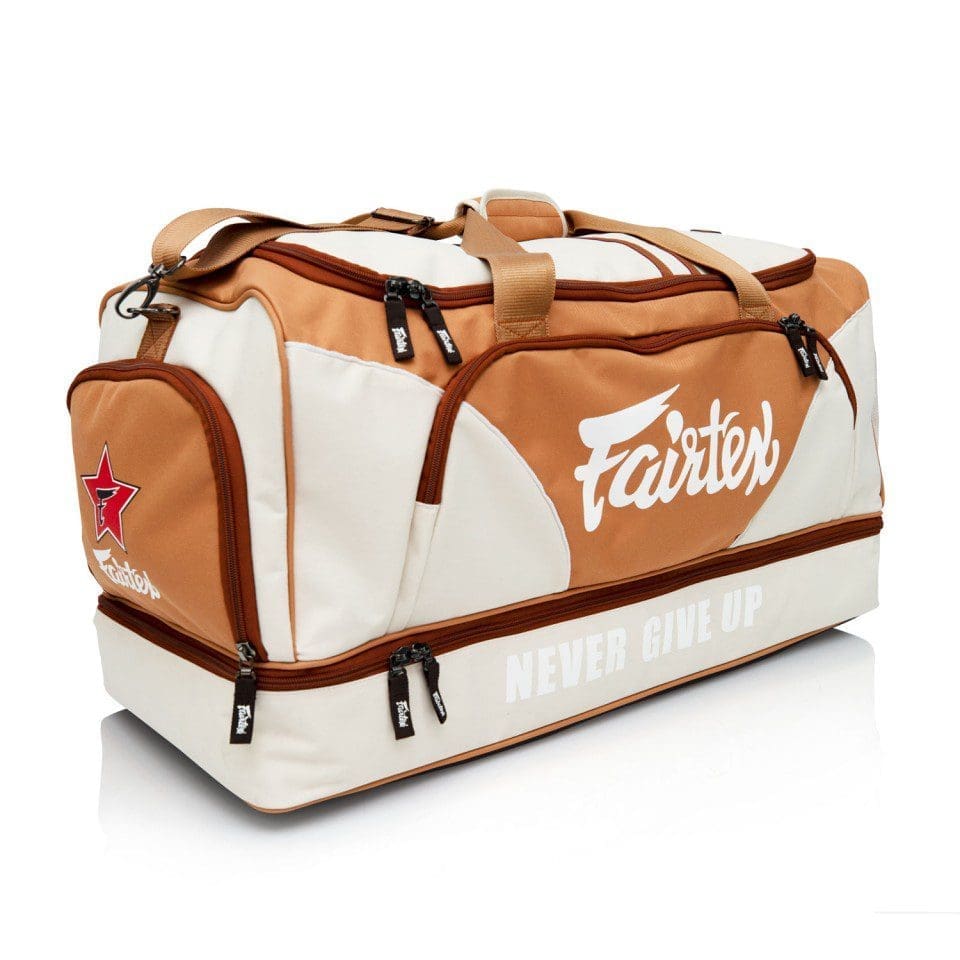 Fairtex Heavy Duty Gym Bag khaki brown BAG 2