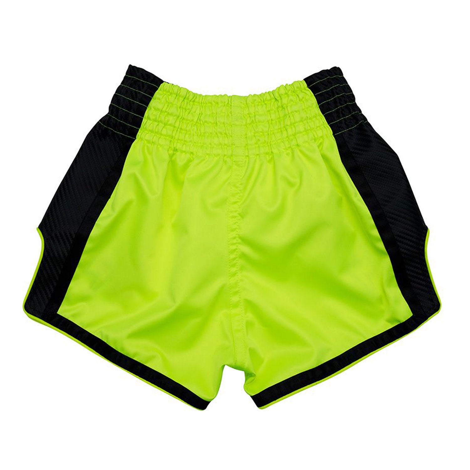 Fairtex Kids Muay Thai Shorts Sonar, Bright yellow 