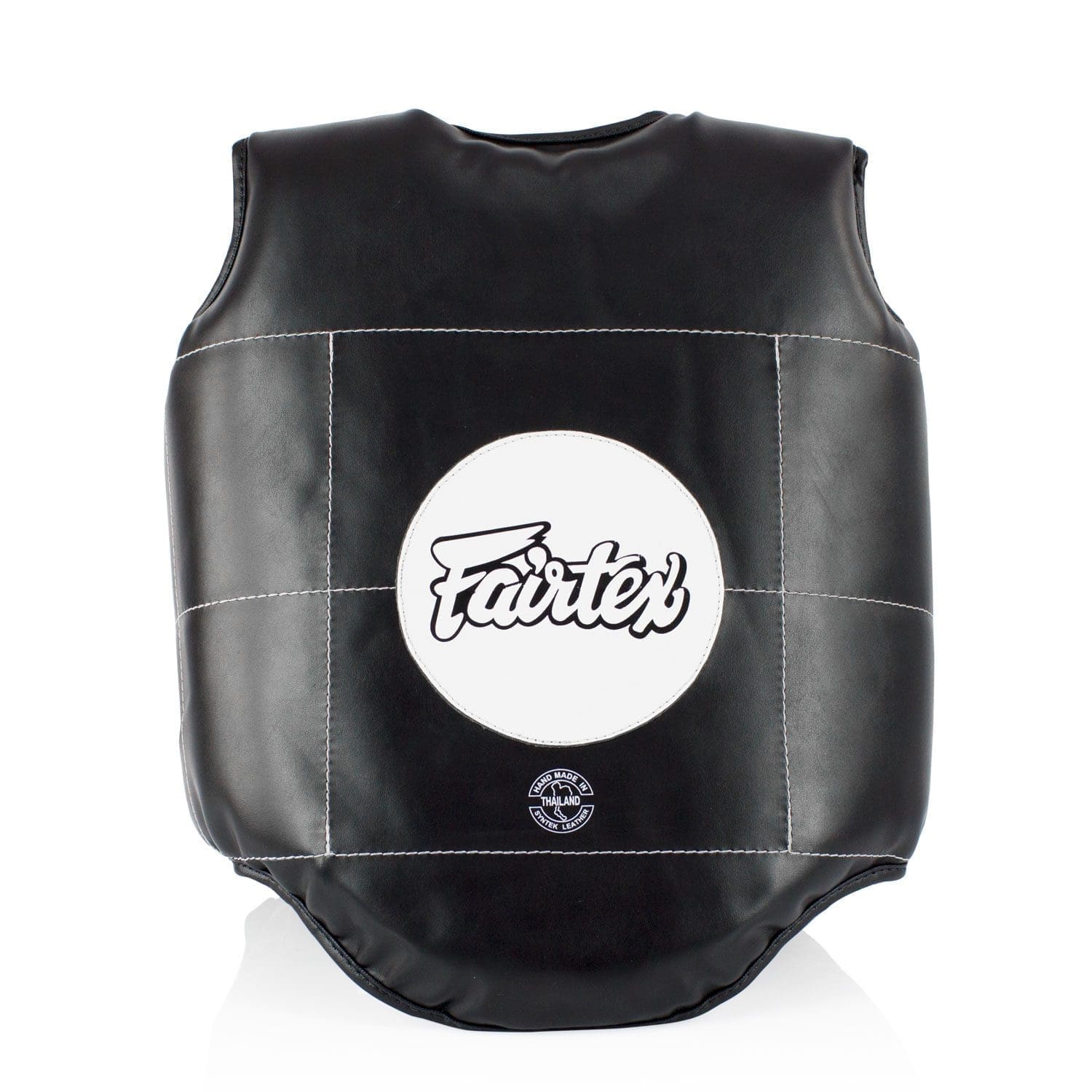 fairtex pv1 kids muay thai body shield black