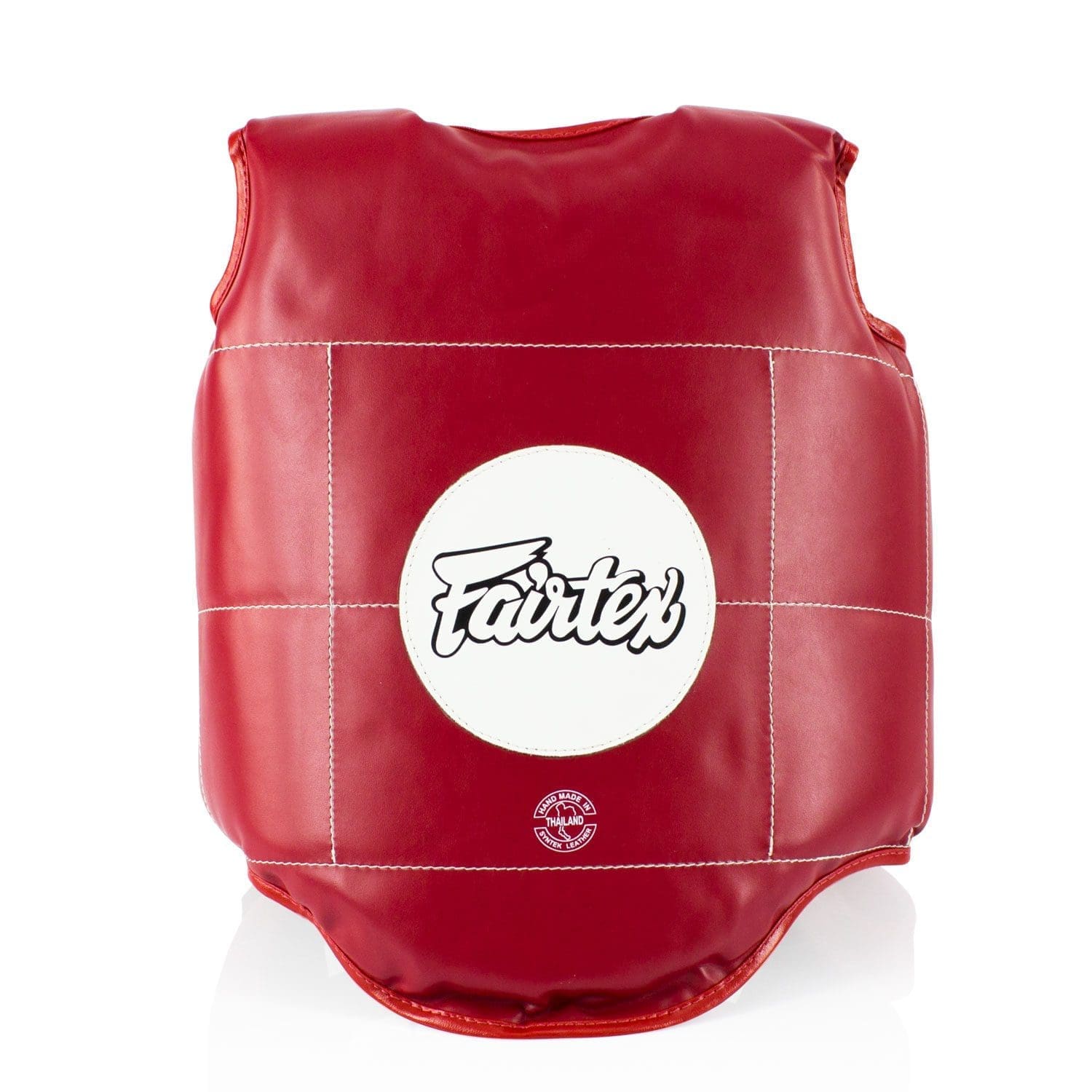 fairtex pv1 kids muay thai body shield red