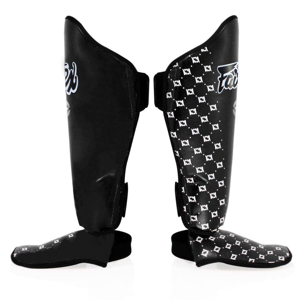 Fairtex SP5 Muay Thai Shin Guards Black