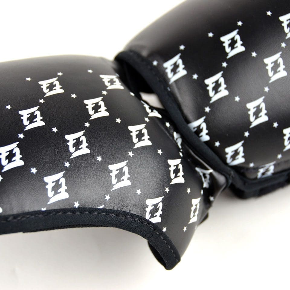 Fairtex SP5 Muay Thai Shin Guards Yellow black