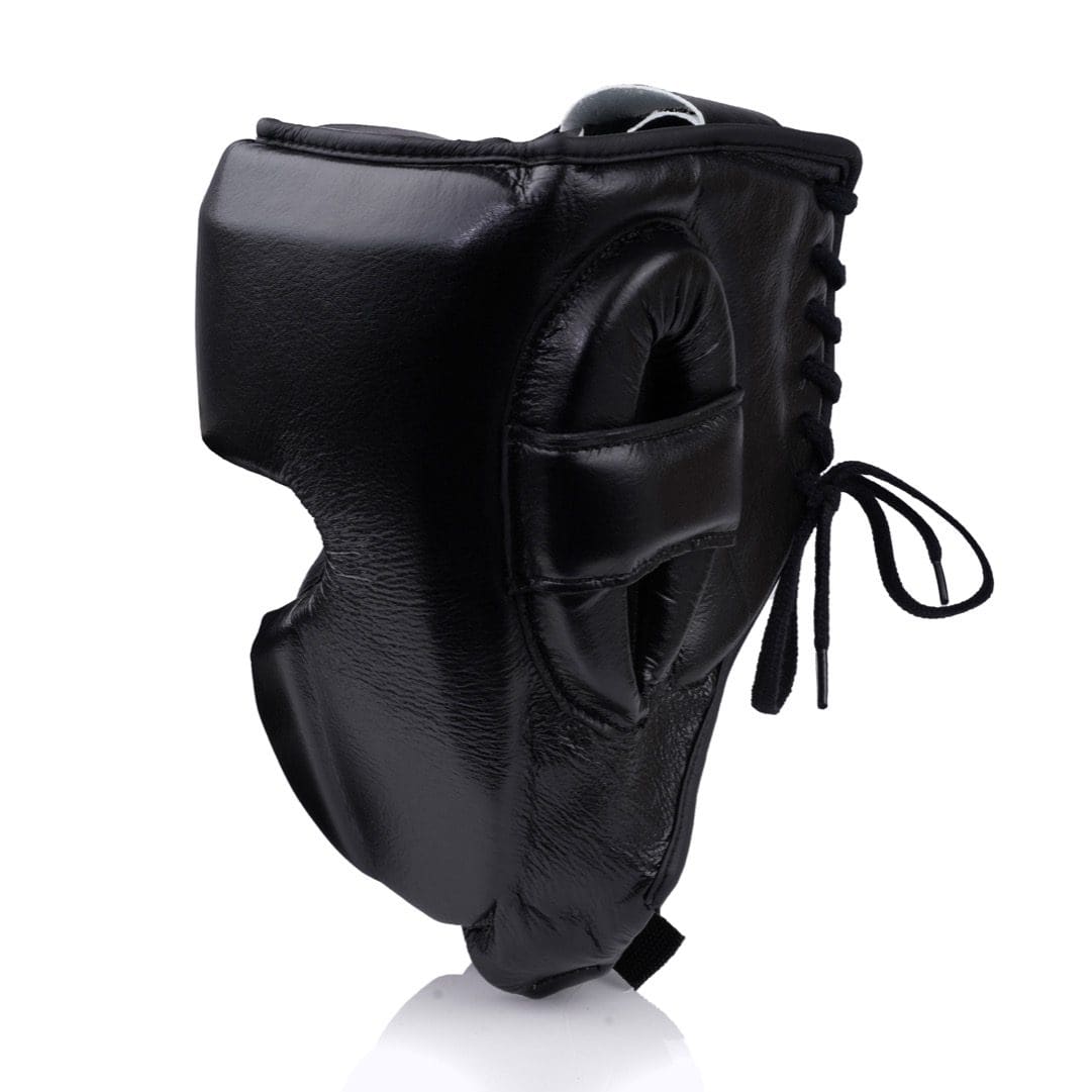 Fly Knight X Cheek Head Guard Black side view