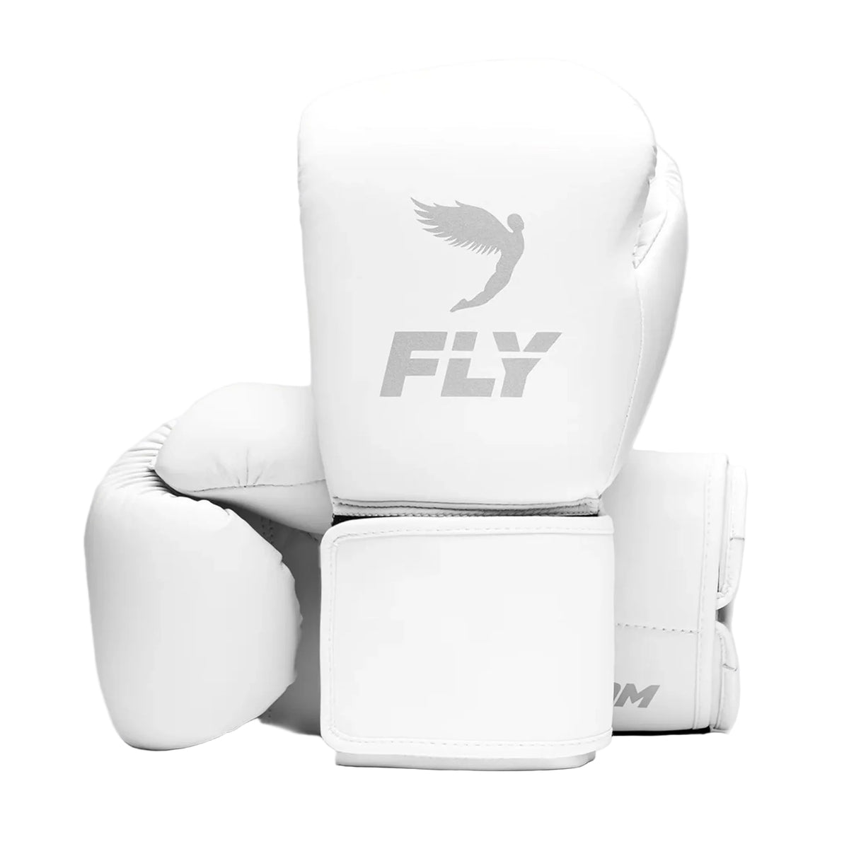 Fly Team boxing Gloves White