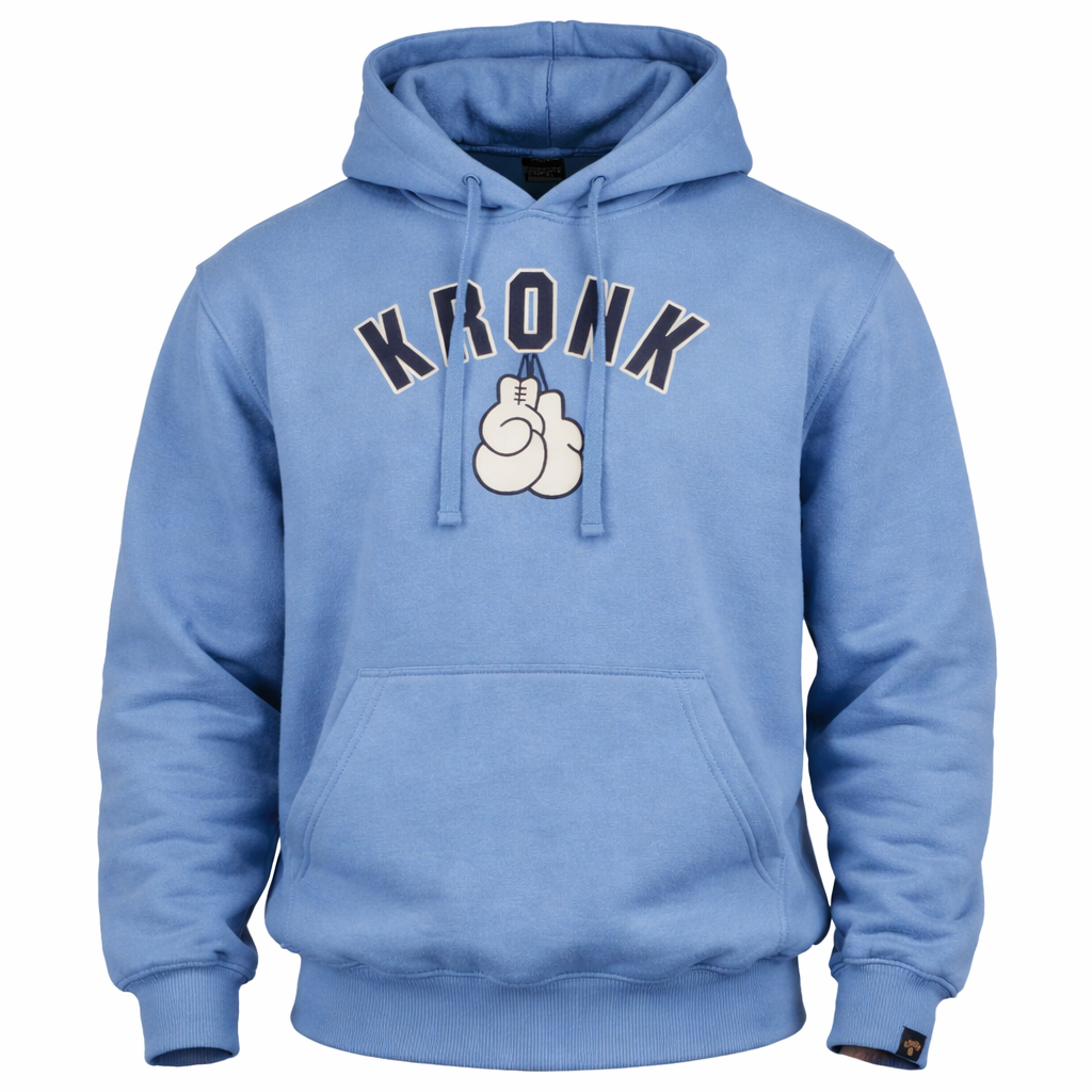 Kronk Gloves Applique Hoody Sky Blue