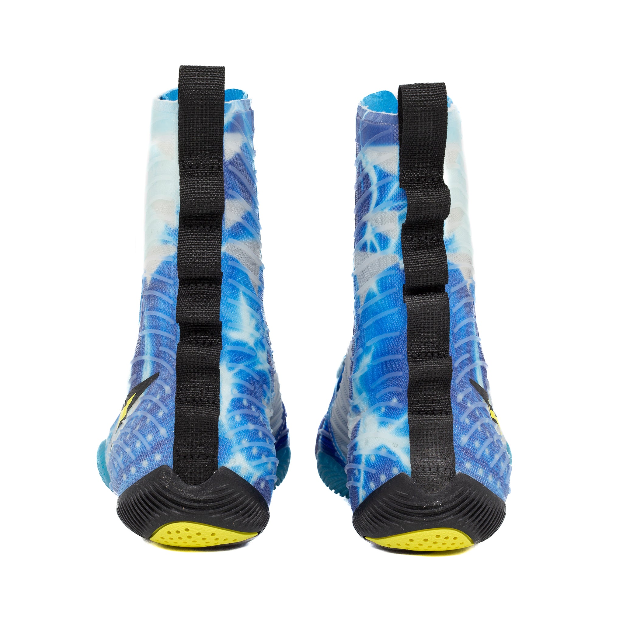 Nike Hyper KO 3 SE Boxing Boots Blue/yellow water design