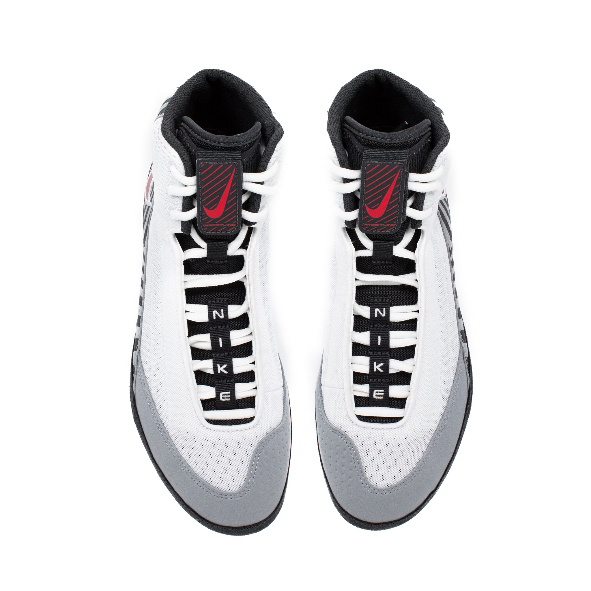 Nike Inflict 4 SE Wrestling Boots White/Red/Grey