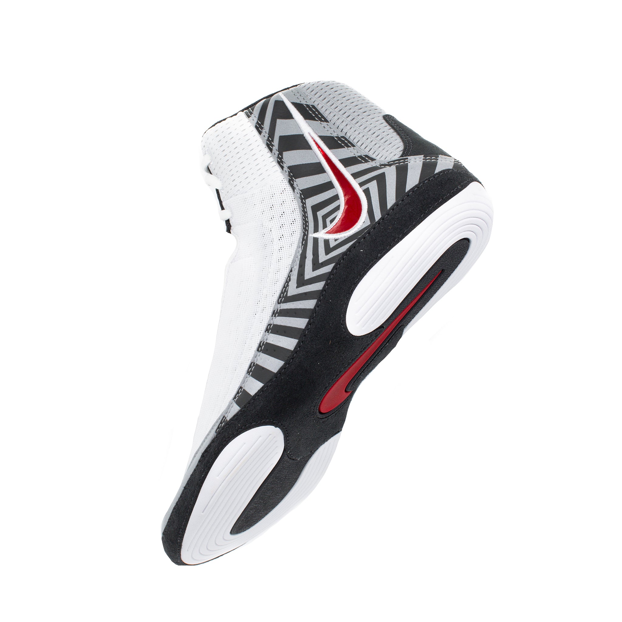 Nike Inflict 4 SE Wrestling Boots White/Red/Grey