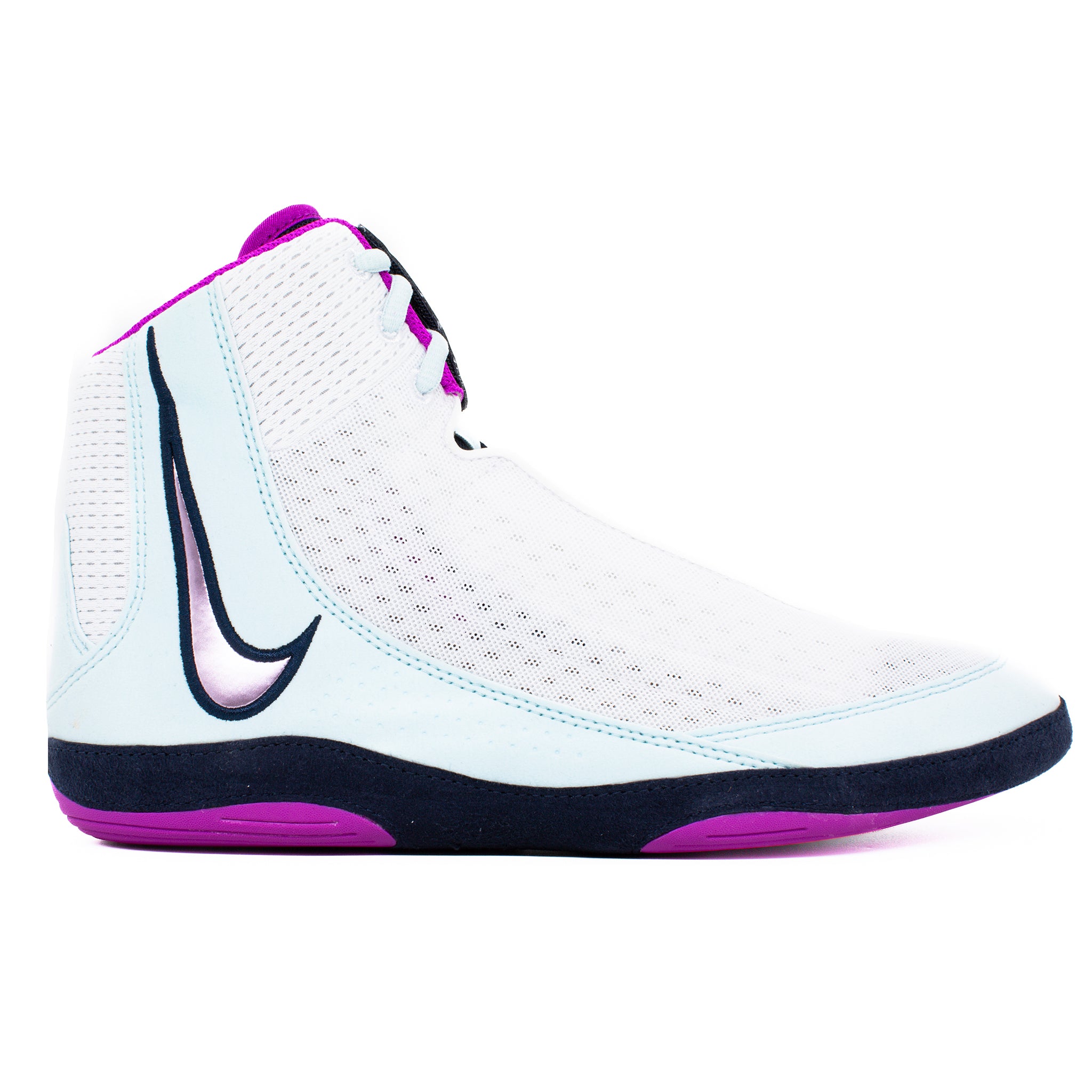 Nike Inflict 4 Wrestling boots White/Purple
