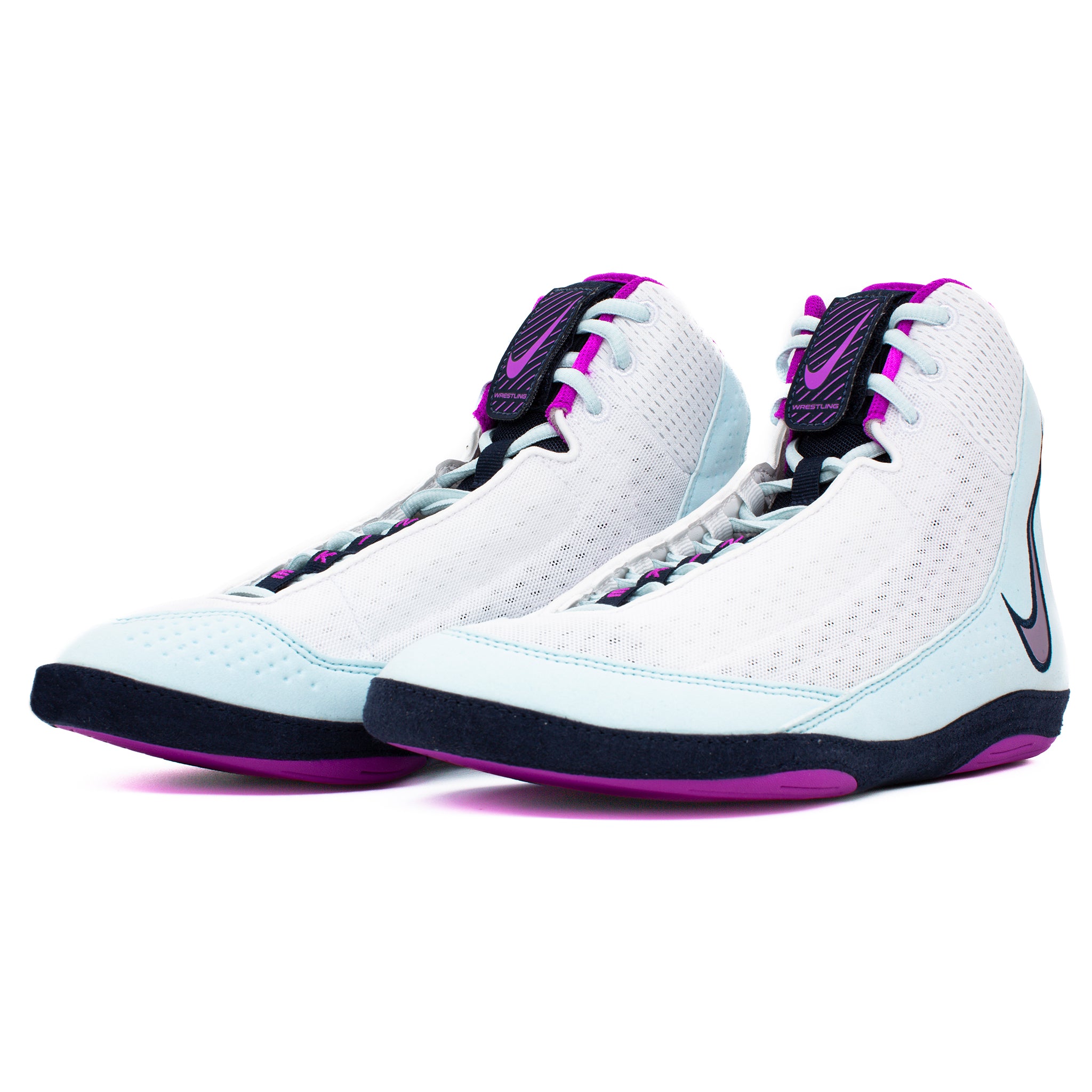 Nike Inflict 4 Wrestling boots White/Purple