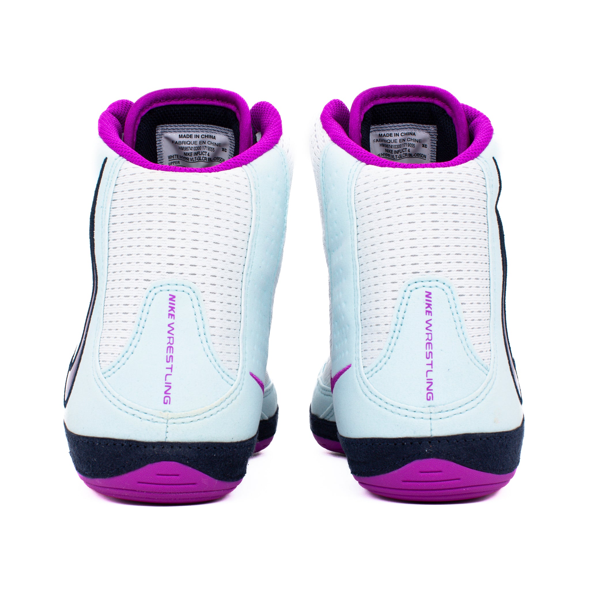 Nike Inflict 4 Wrestling boots White/Purple