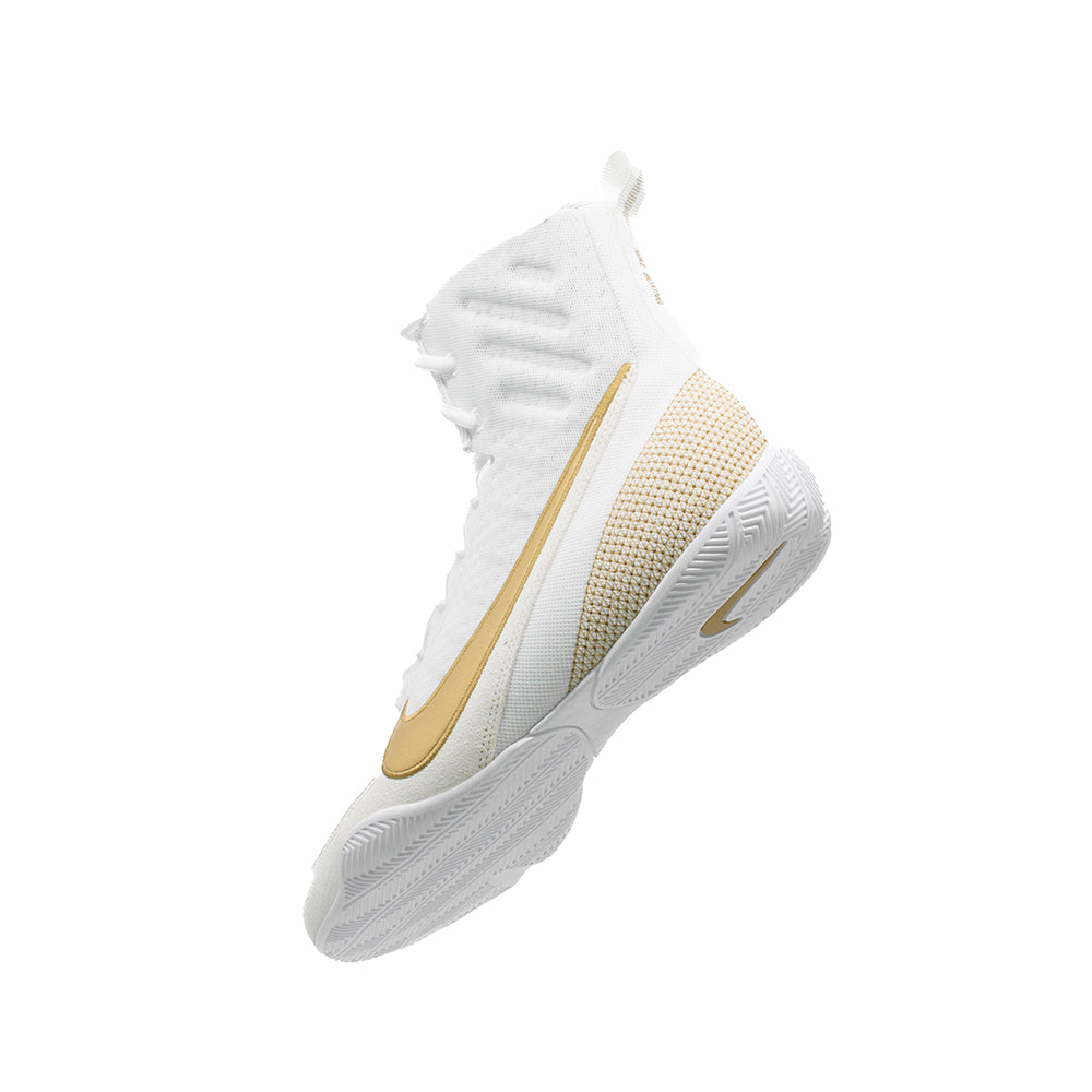 Nike Machomai 3 Boxing Boots white/gold