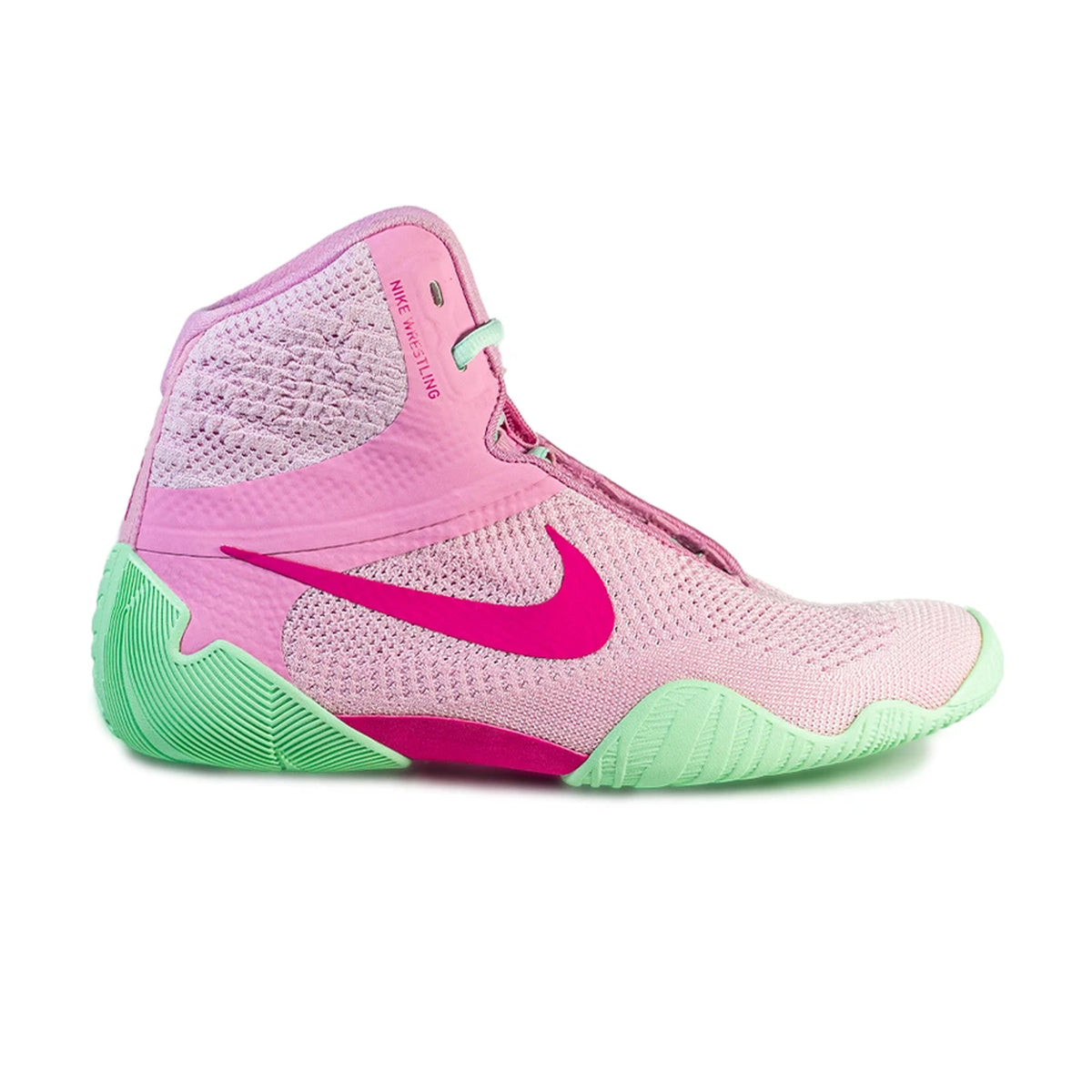 Nike Tawa Wrestling Boots Pink foam/Desert PiRise-Artic Green