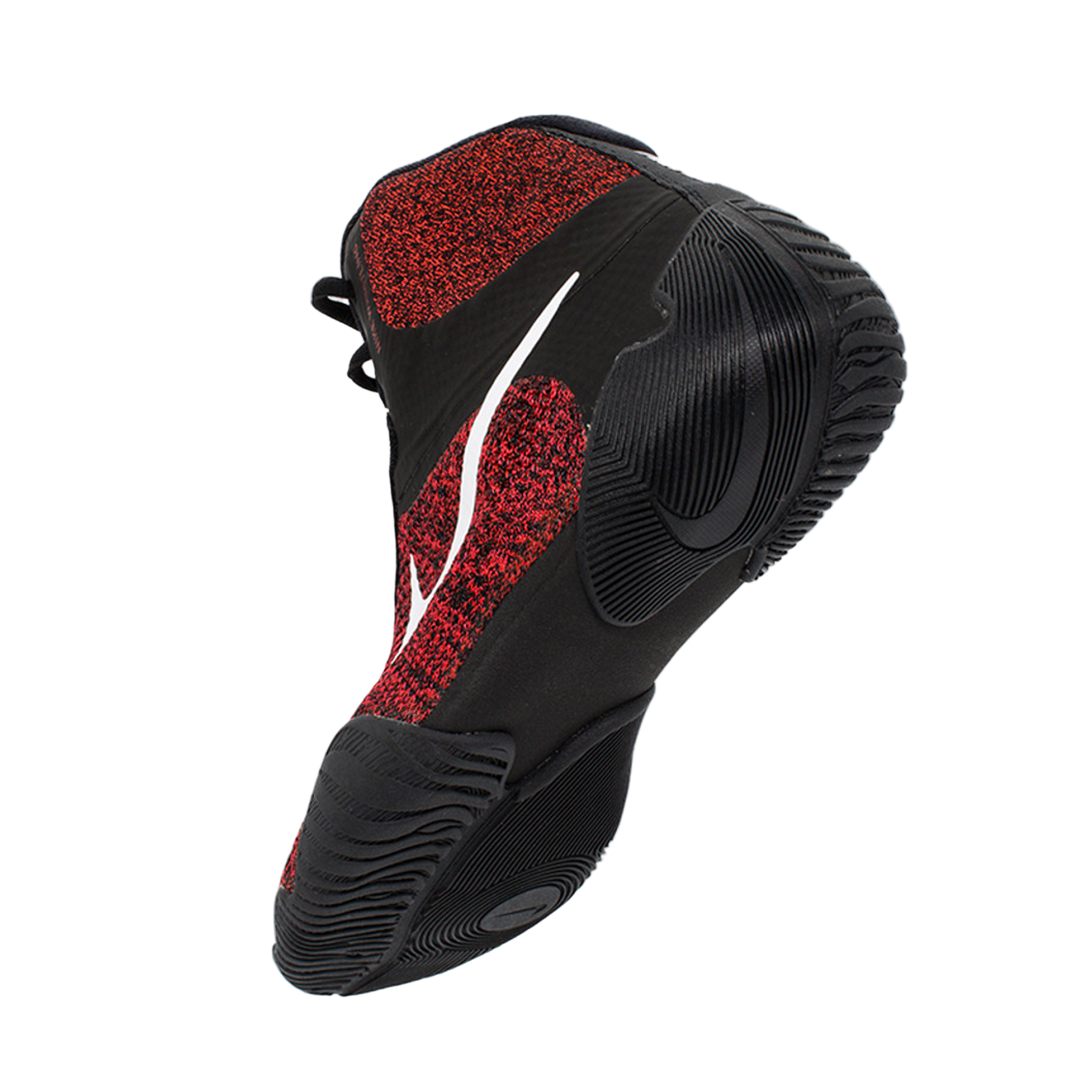 Nike Tawa Wrestling Shoes Red Black with white Nike swoosh