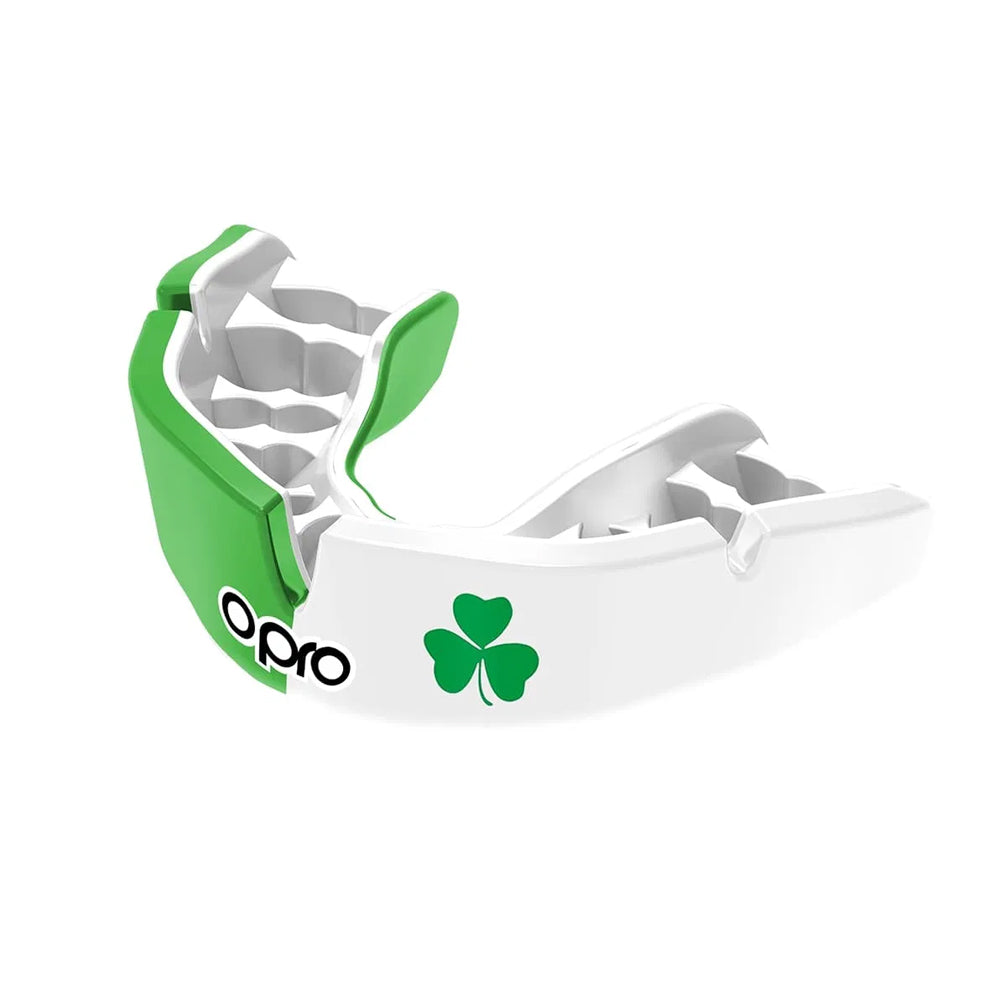 Opro Custom Fit Mouth Guard Shamrock