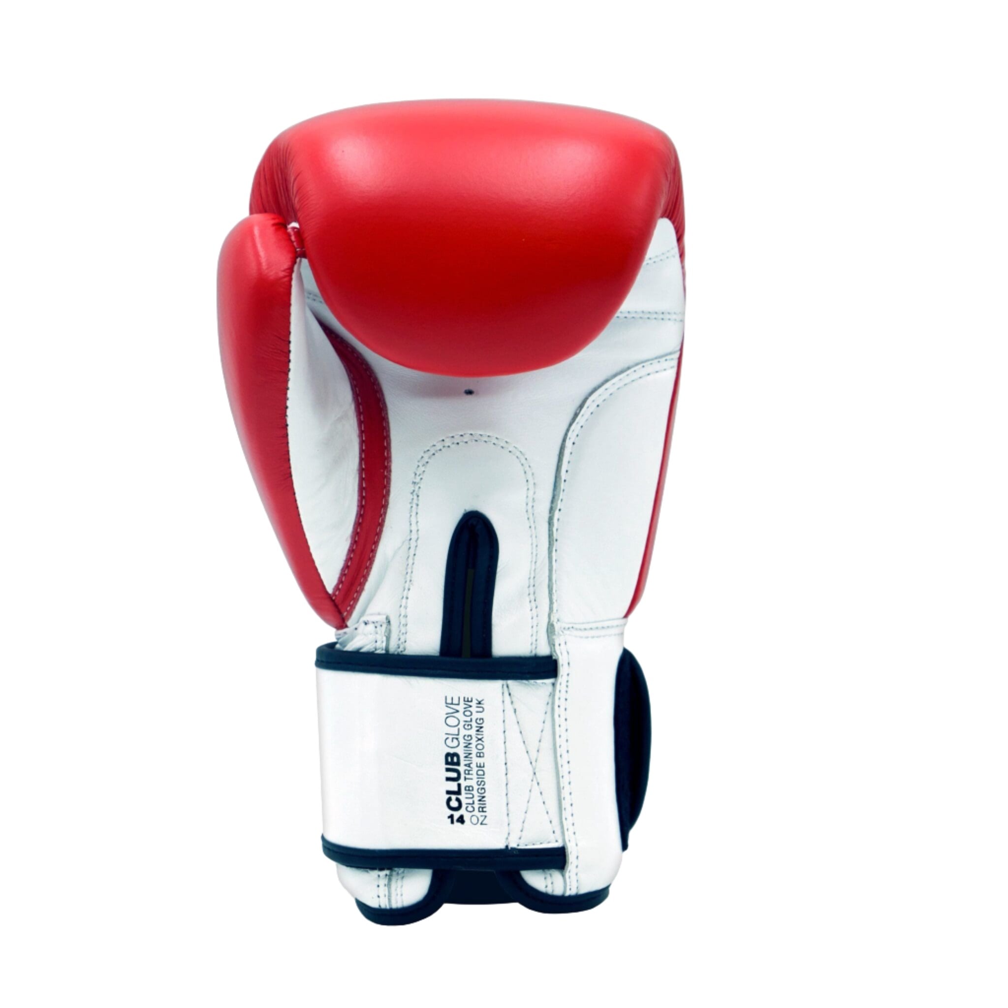 Ringside Club Gloves Red with white inside palmo