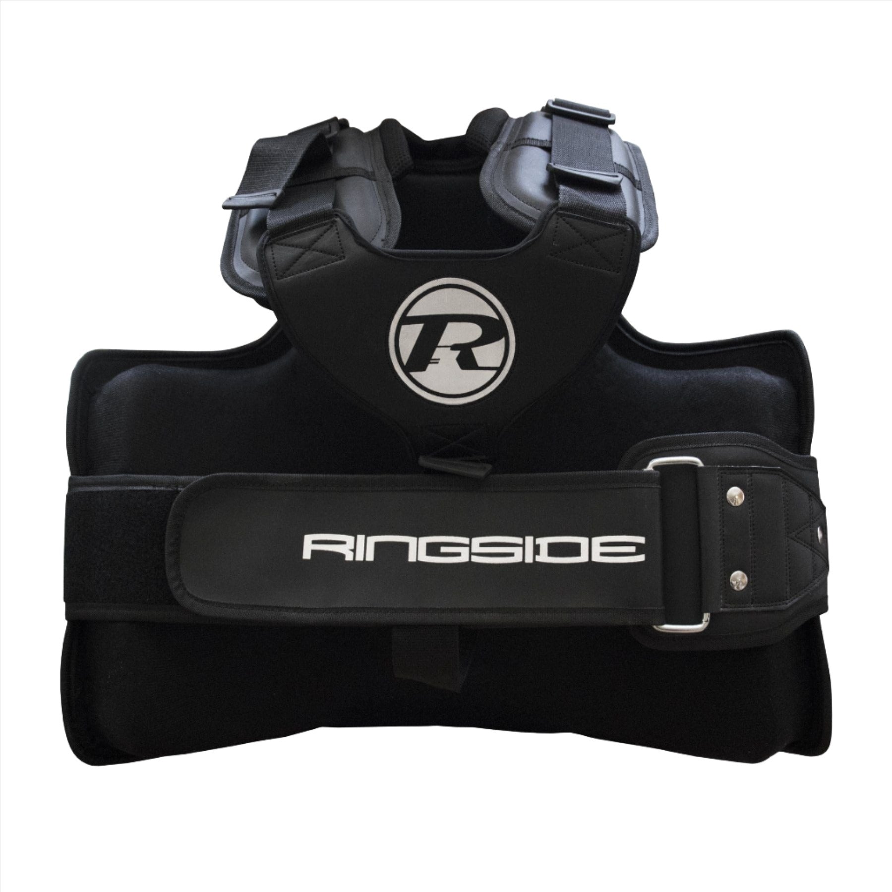 Ringside G1 Coaches Body Protector Black with White Ringside logo