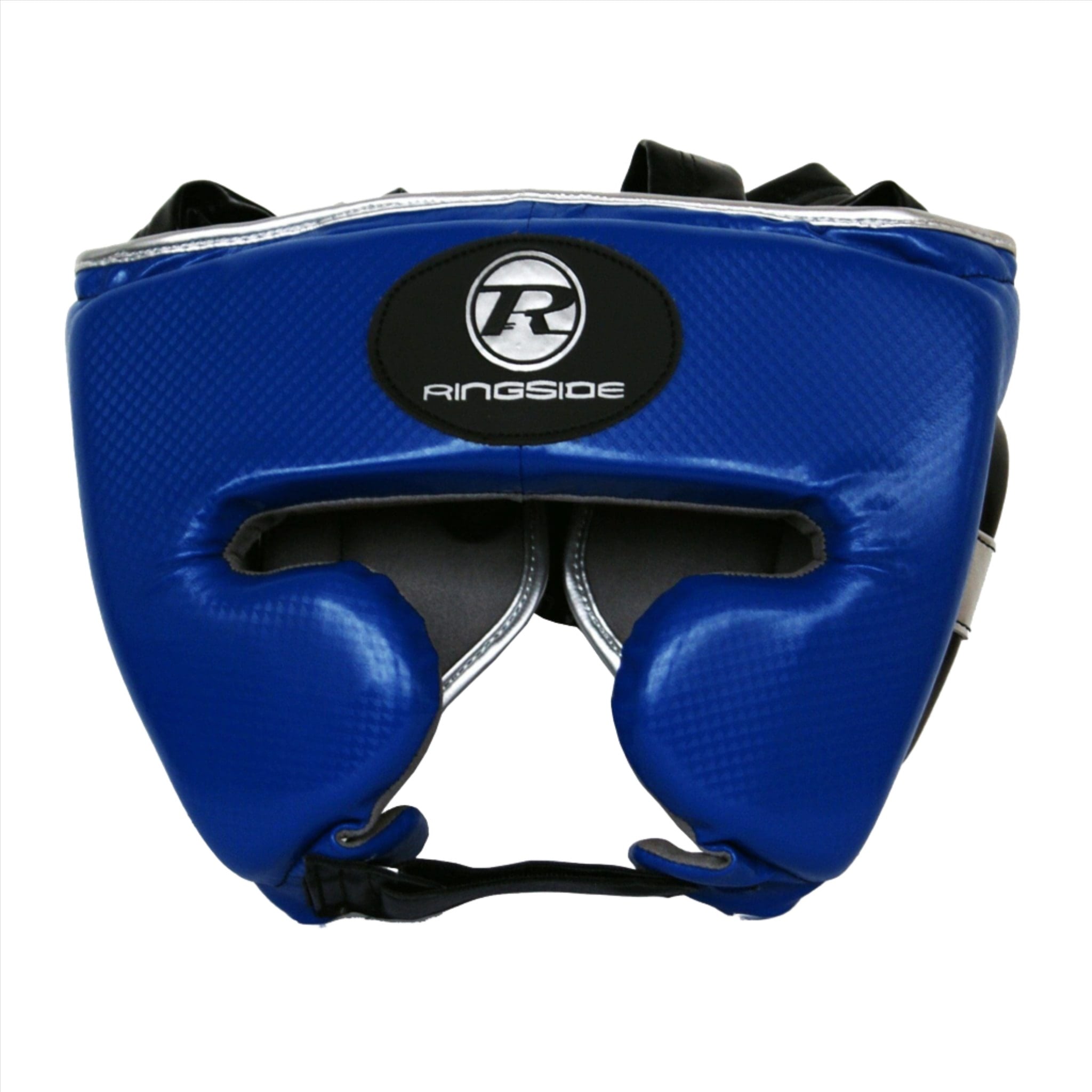 Ringside Pro Fitness Cheek Protection Head Guard blue with silver